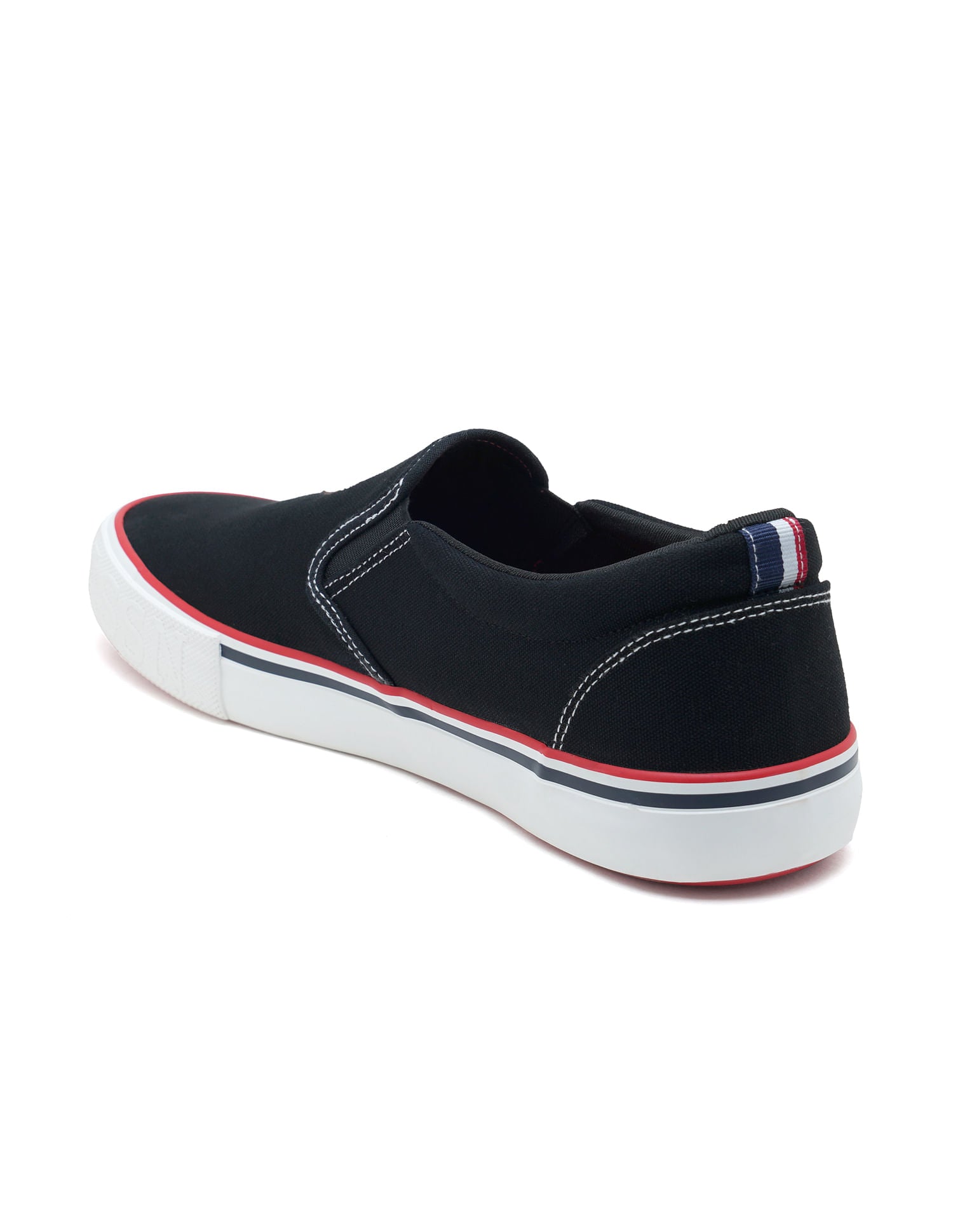 Men Skye Black Classics Sneaker Slip On Black - U.S. Polo Assn. India | Large