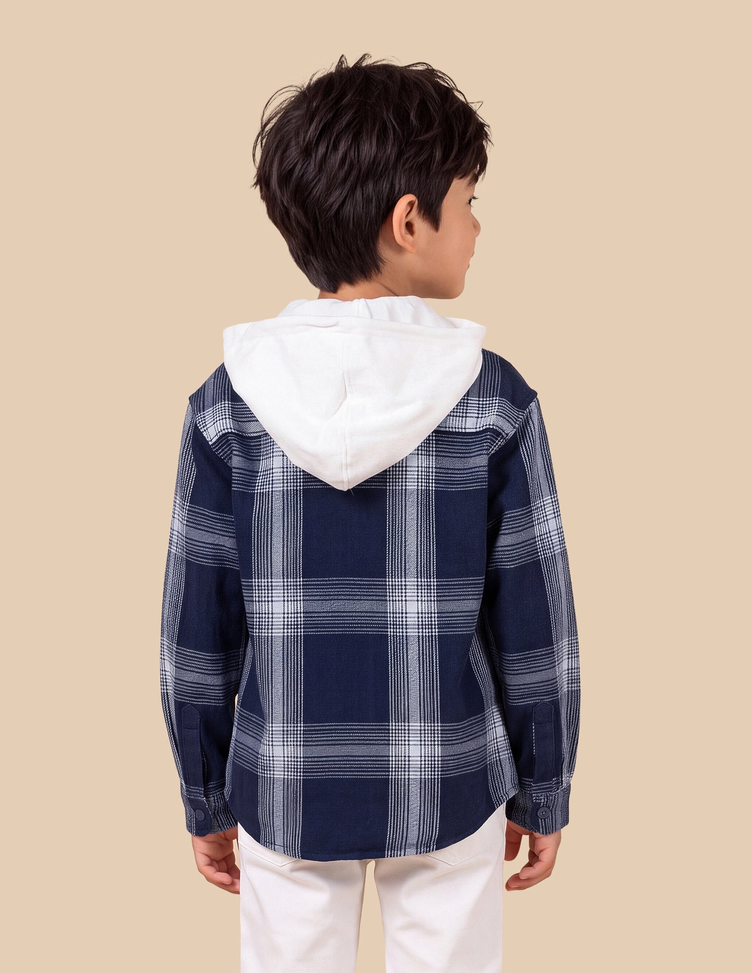 Plaid Checked Dobby Shirt Blue - U.S. Polo Assn. India | Large