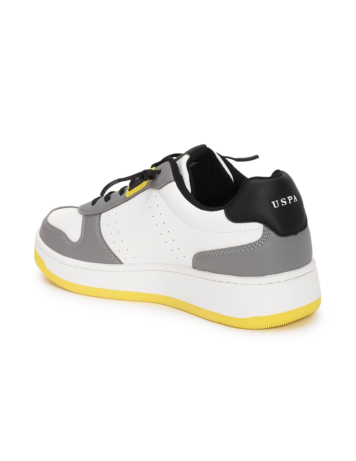 Oakley Perforated Sneakers White and Grey - U.S. Polo Assn. India | Large