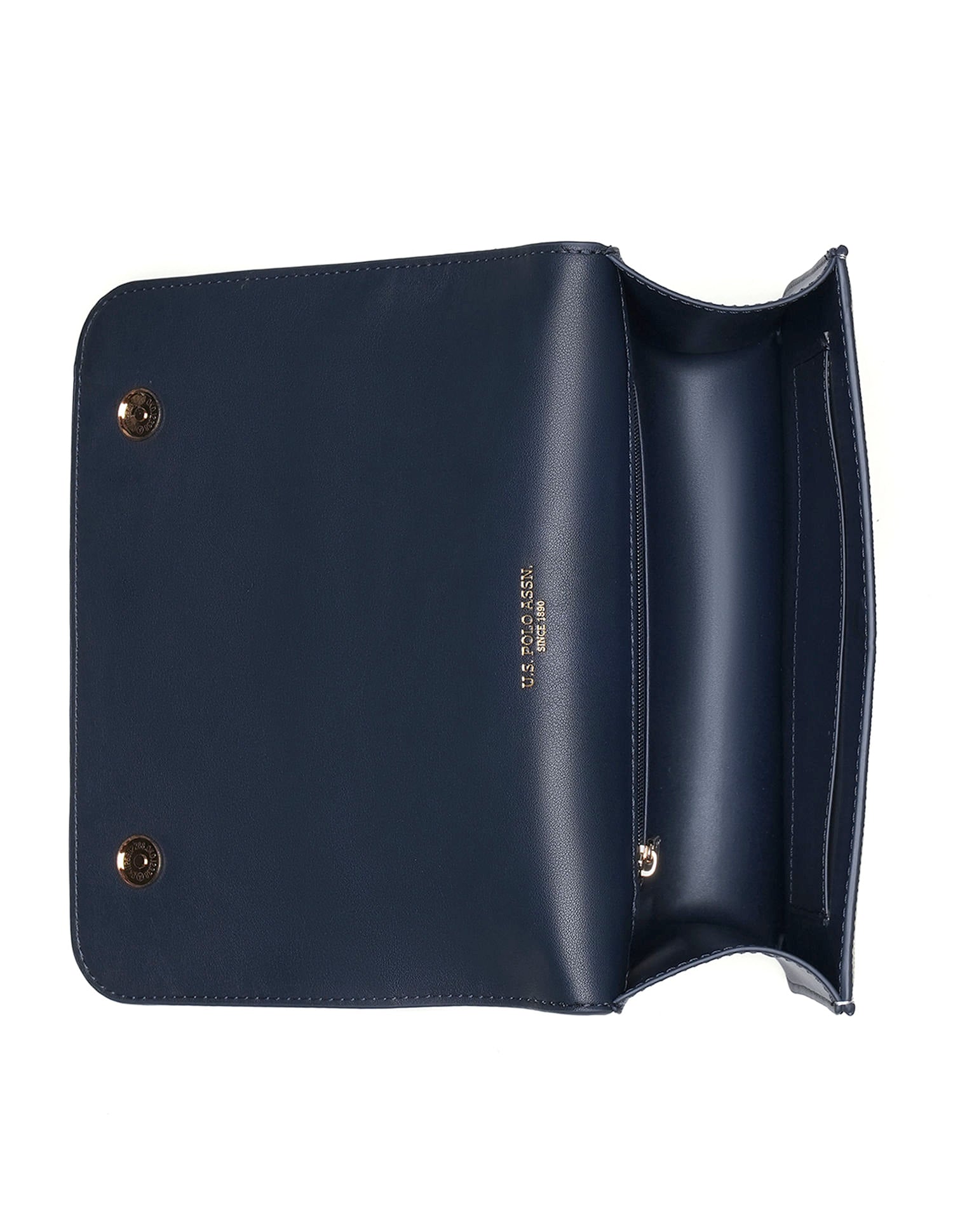 Briella Solid Cross Body Bag Navy - U.S. Polo Assn. India | Large