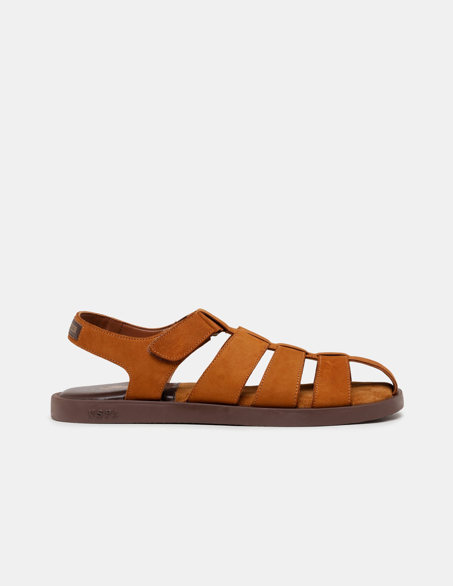 Men Sean Closed Toe Sandals Tan - U.S. POLO ASSN. | Large