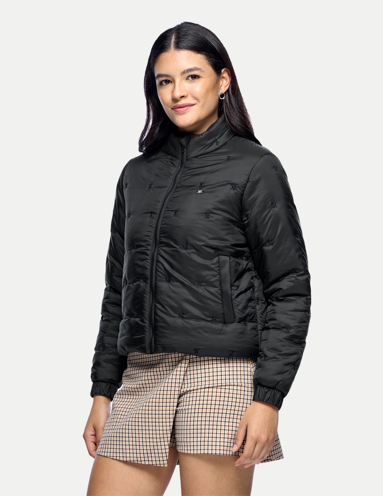 Relaxed Fit Bomber Puffer Jacket Black - U.S. Polo Assn. India | Large