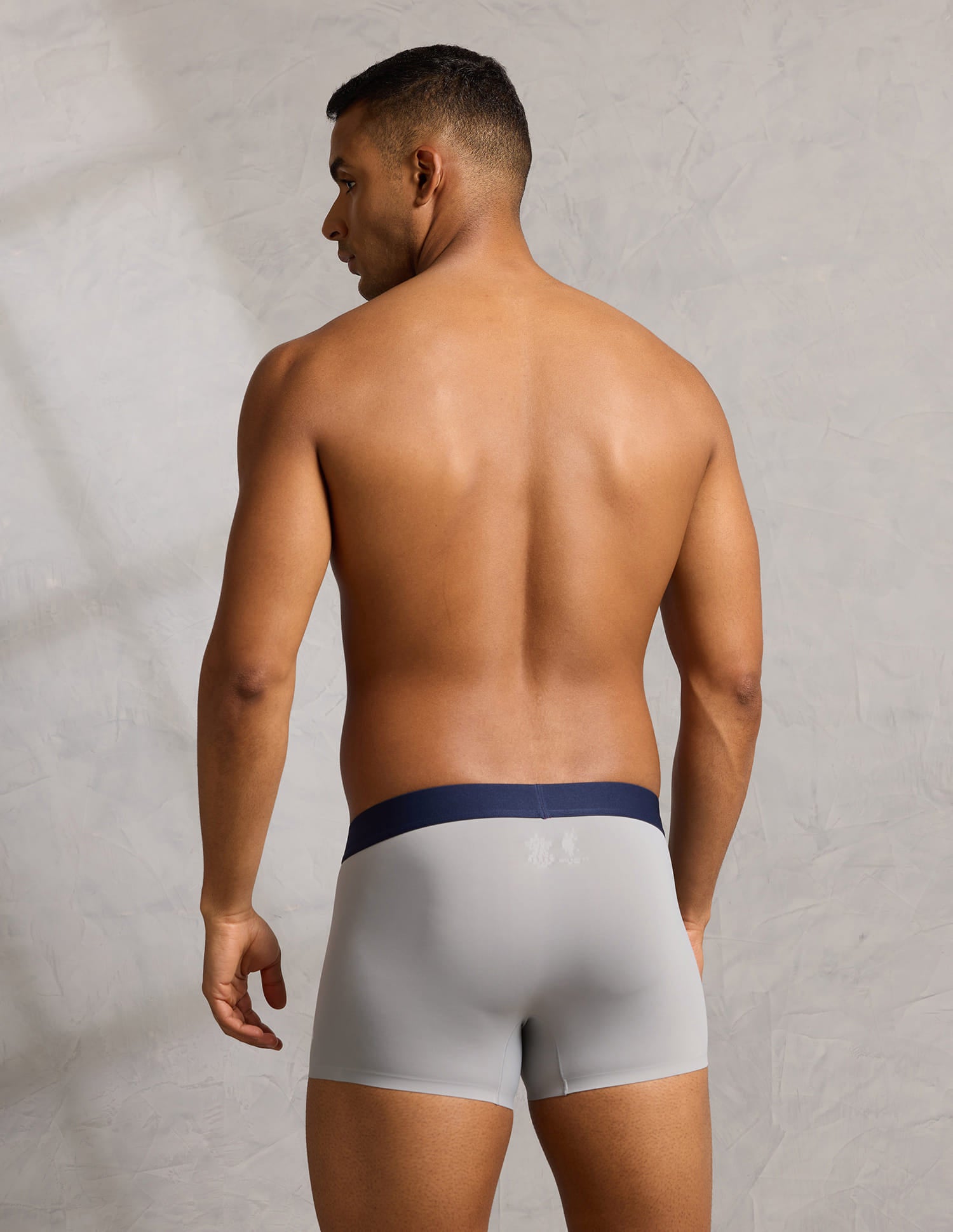 Micro Fibre High Stretch Trunk Light Grey - U.S. Polo Assn. India | Large