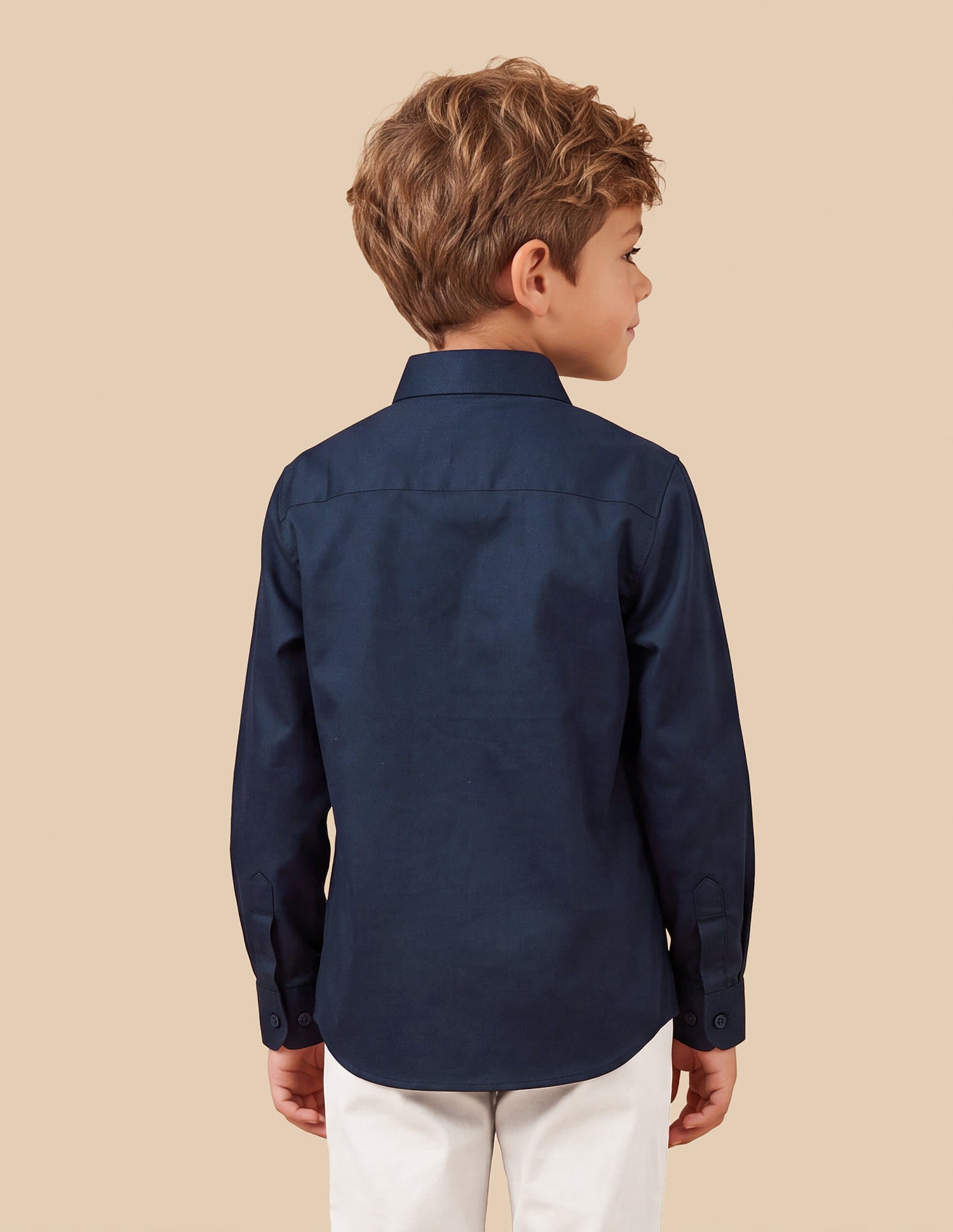 Satin Regular Fit Shirt Blue - U.S. Polo Assn. India | Large