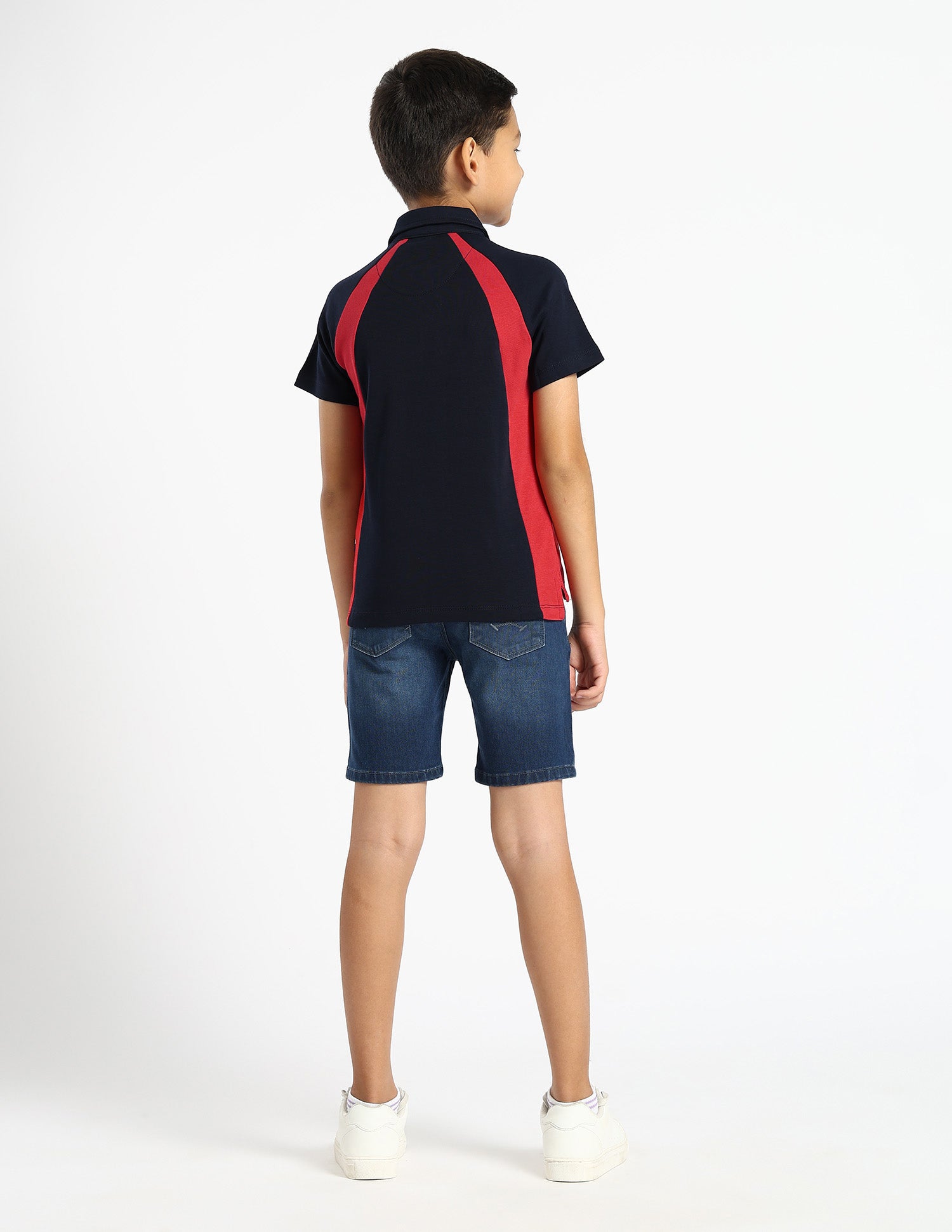 Boys Pure Cotton Regular Fit Polo Shirt Navy - U.S. POLO ASSN. | Large