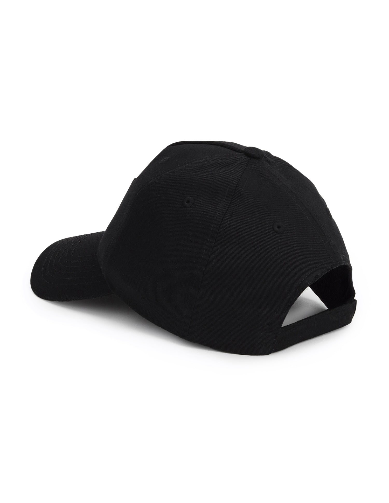 Brand Embossed Twill Cap Black - U.S. Polo Assn. India | Large