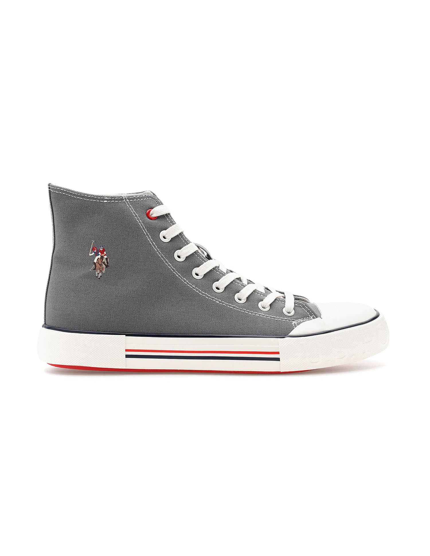 Men Vlair Grey Classics Sneakers Grey - U.S. POLO ASSN. | Large