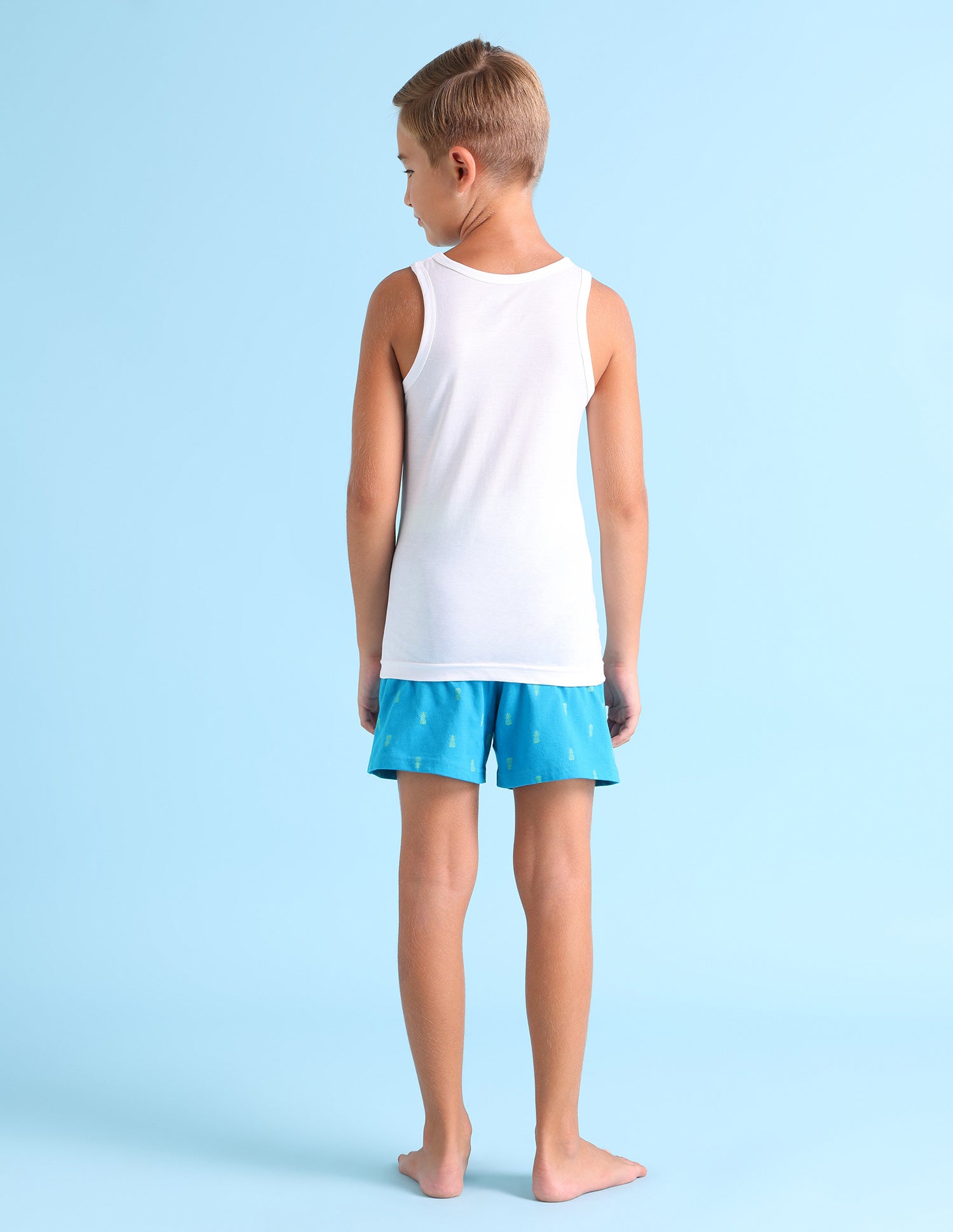 Sleeveless Solid IKVA Cotton Vest - Pack Of 2 White - U.S. POLO ASSN. | Large