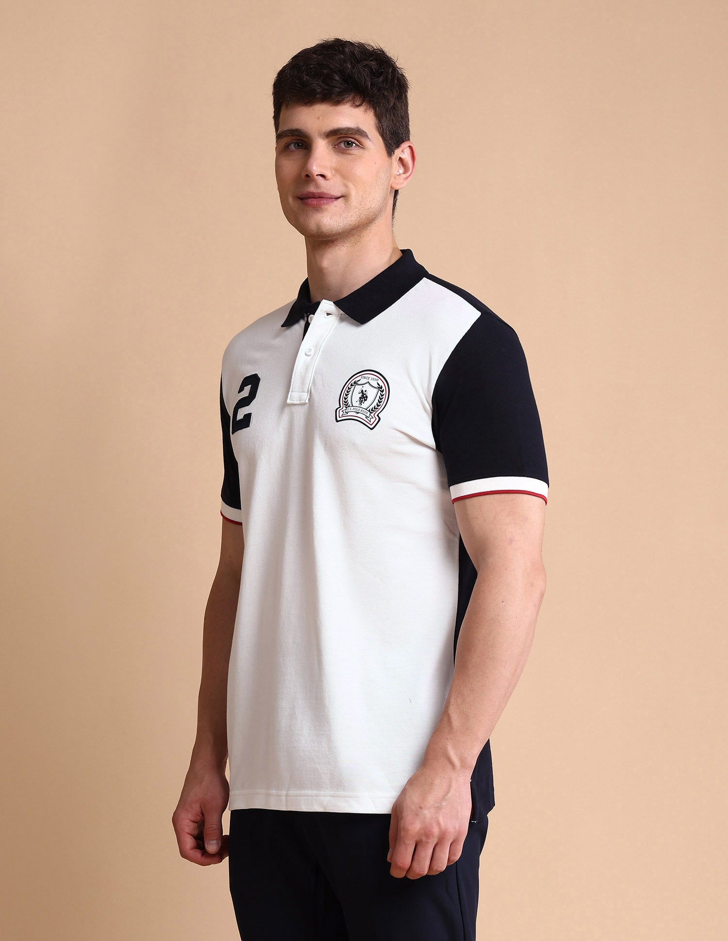 Slim Fit Iconic Number Polo Shirt