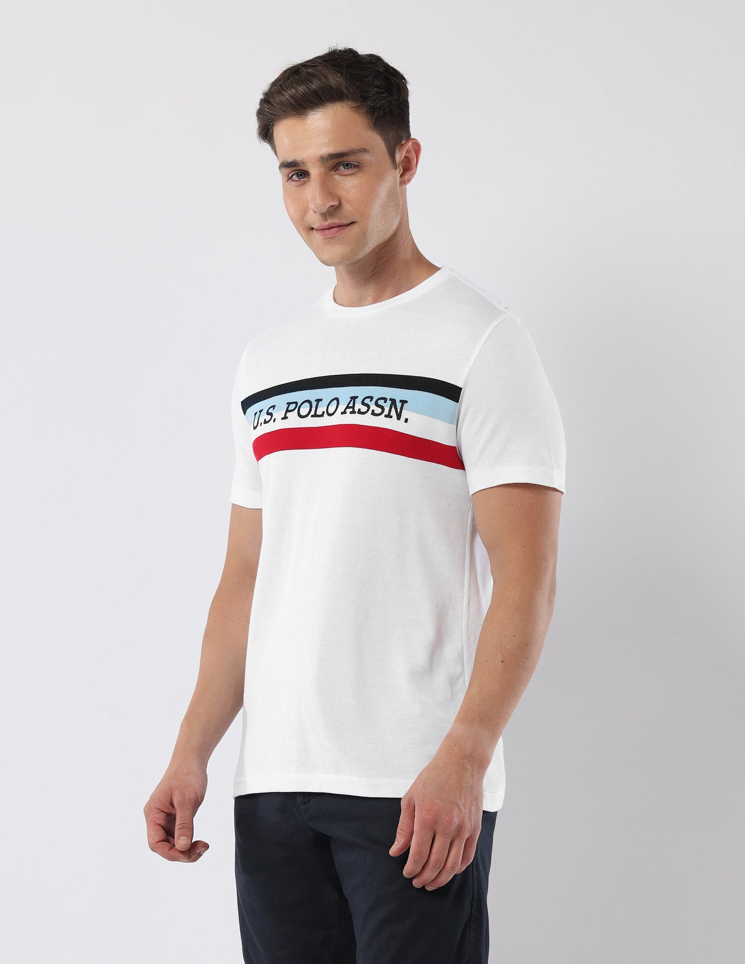 Pure Cotton 135 Anniversary T-Shirt White - U.S. Polo Assn. India | Large