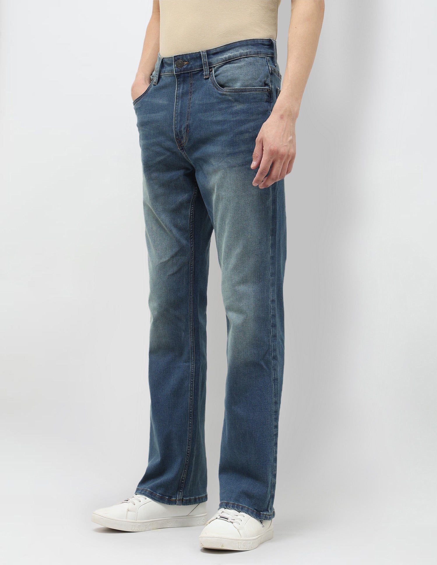 Connor Bootcut Blue Jeans Indigo - U.S. Polo Assn. India | Large
