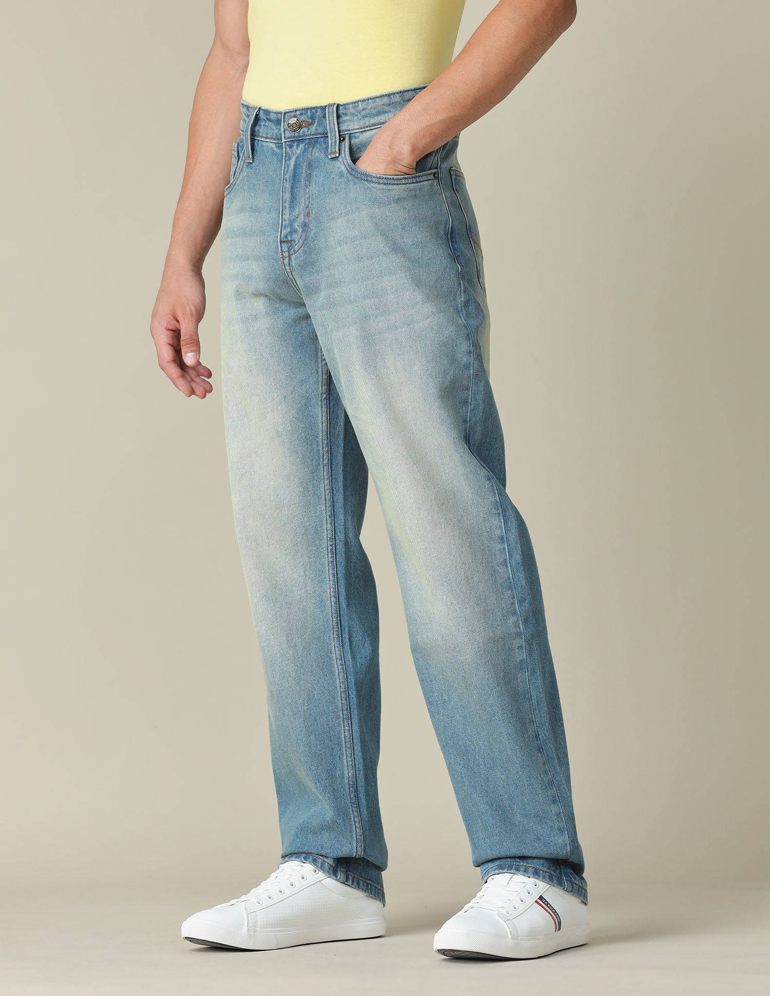 Shawn Relaxed Fit Blue Jeans Indigo - U.S. POLO ASSN. | Large