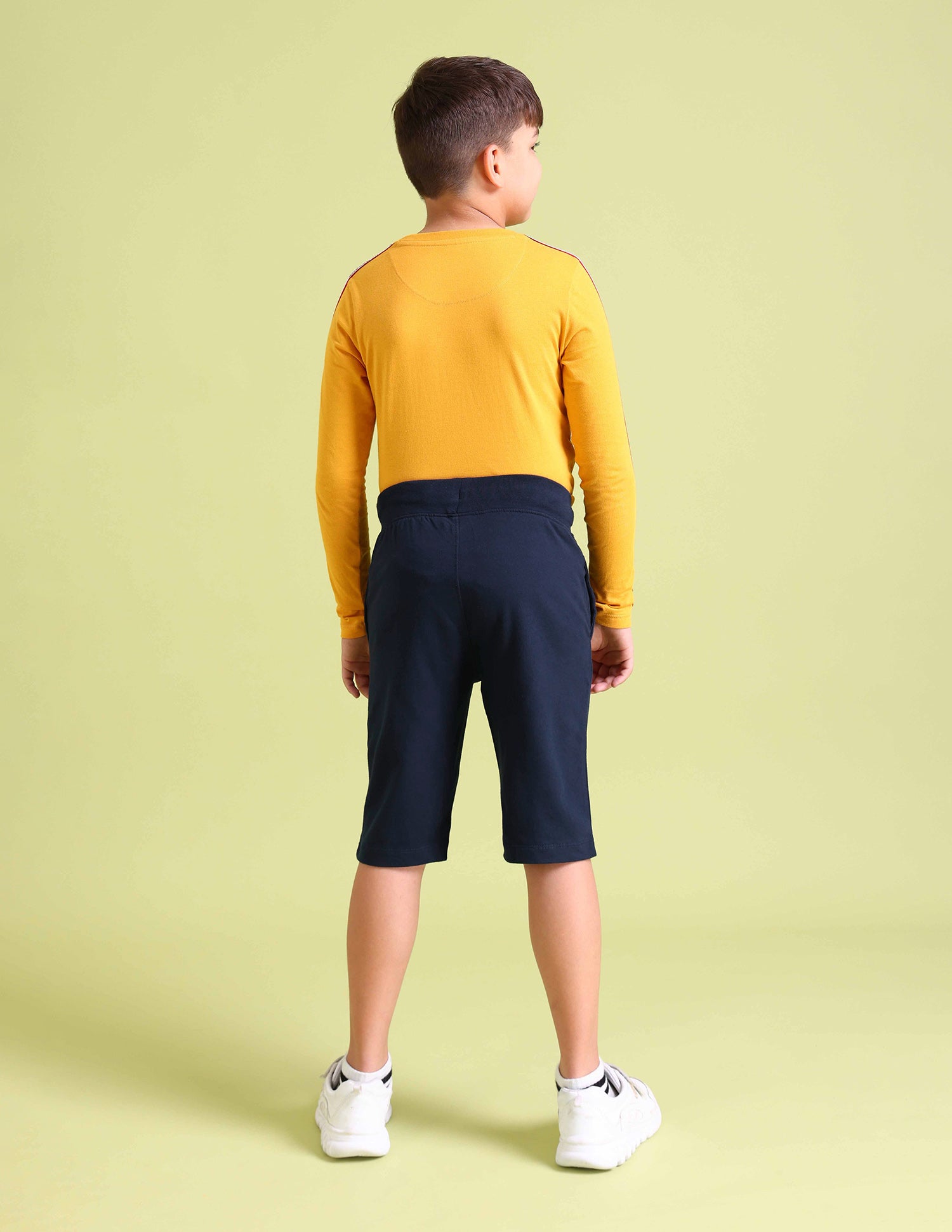 Drawstring Waist Cotton Shorts Navy - U.S. POLO ASSN. | Large