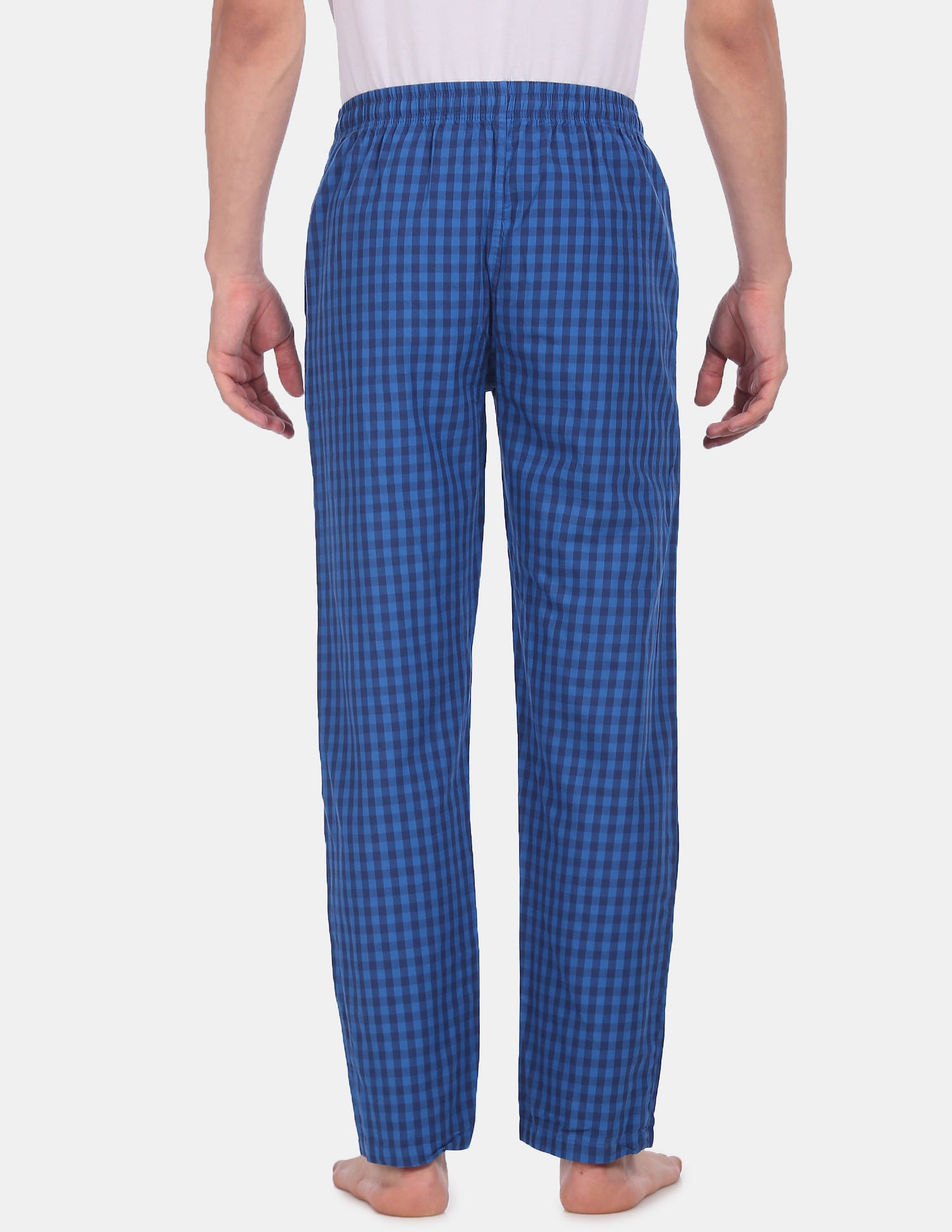 Comfort Fit Check I659 Lounge Pants - Pack Of 1 Blue - U.S. POLO ASSN. | Large