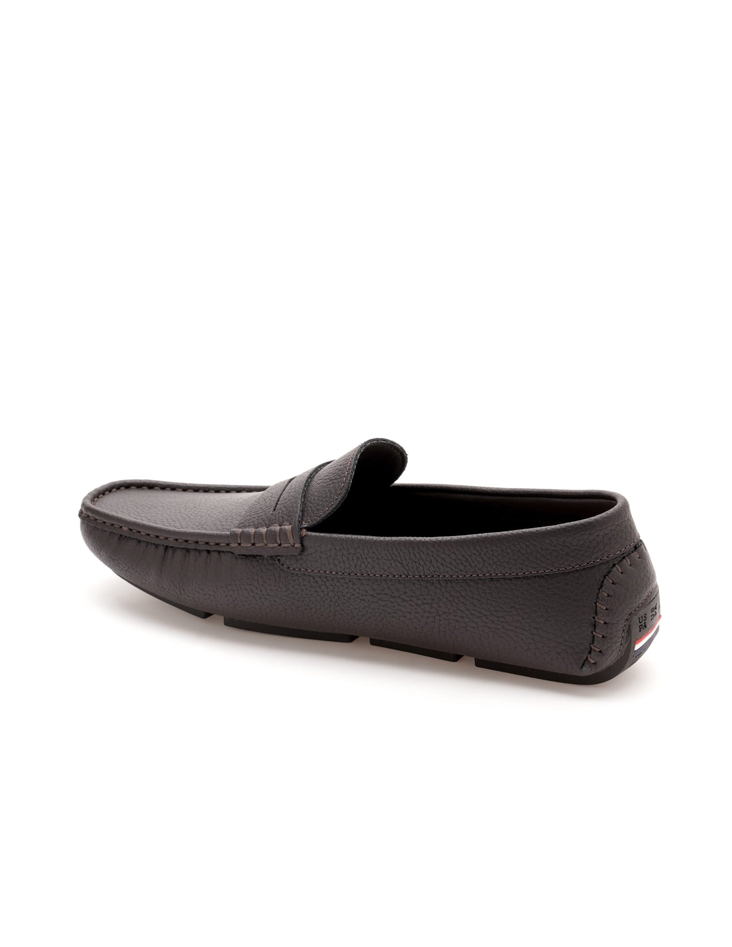 Men Kiger 2.0 Textured Loafers Brown - U.S. Polo Assn. India | Large