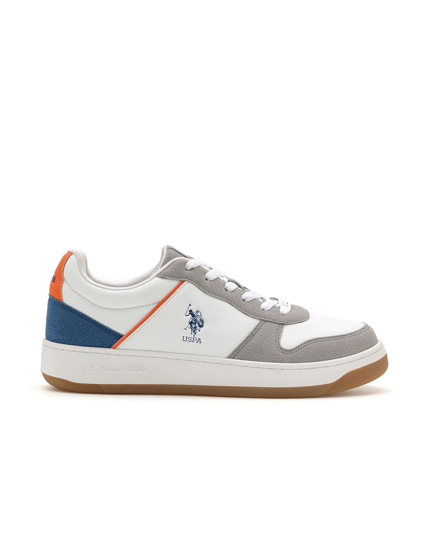 Men Joan Colourblocked Sneakers Off White - U.S. POLO ASSN. | Large