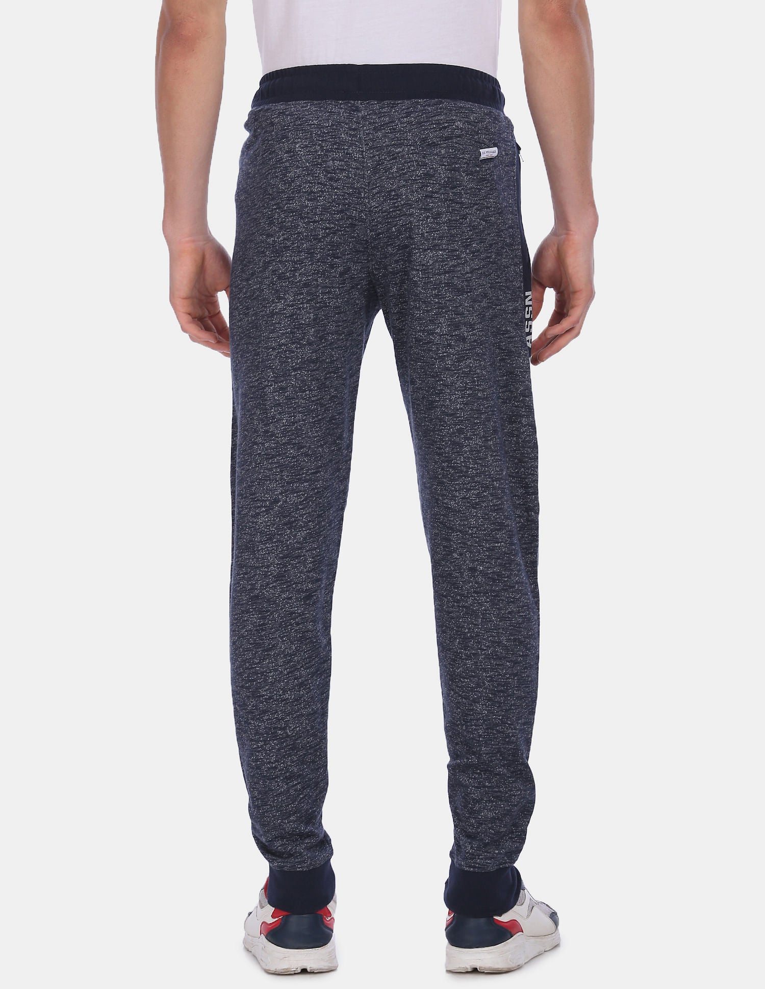 Comfort Fit Solid I680 Joggers - Pack Of 1 Navy - U.S. POLO ASSN. | Large