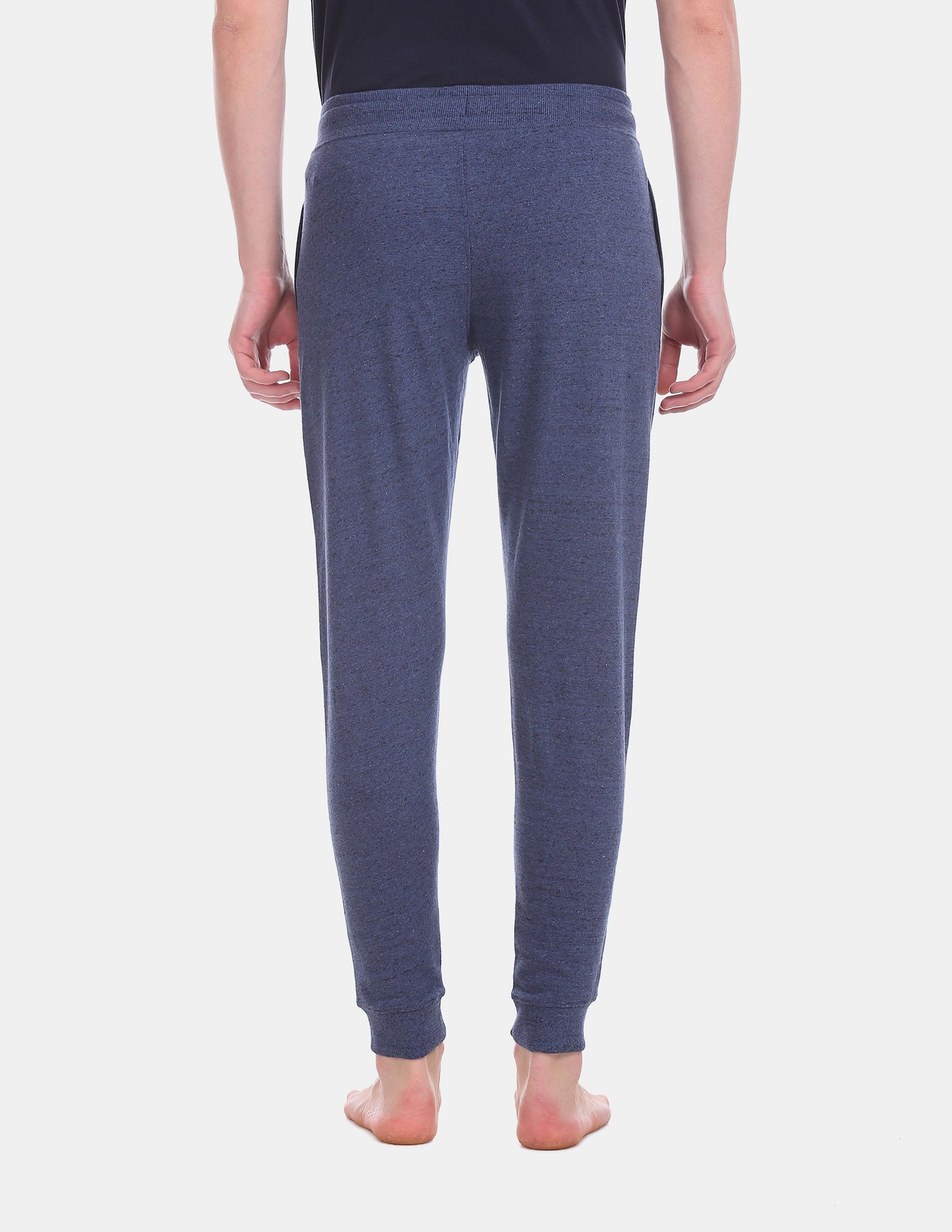 Drawstring Waist Mid Rise I603 Joggers - Pack Of 1 Blue - U.S. POLO ASSN. | Large