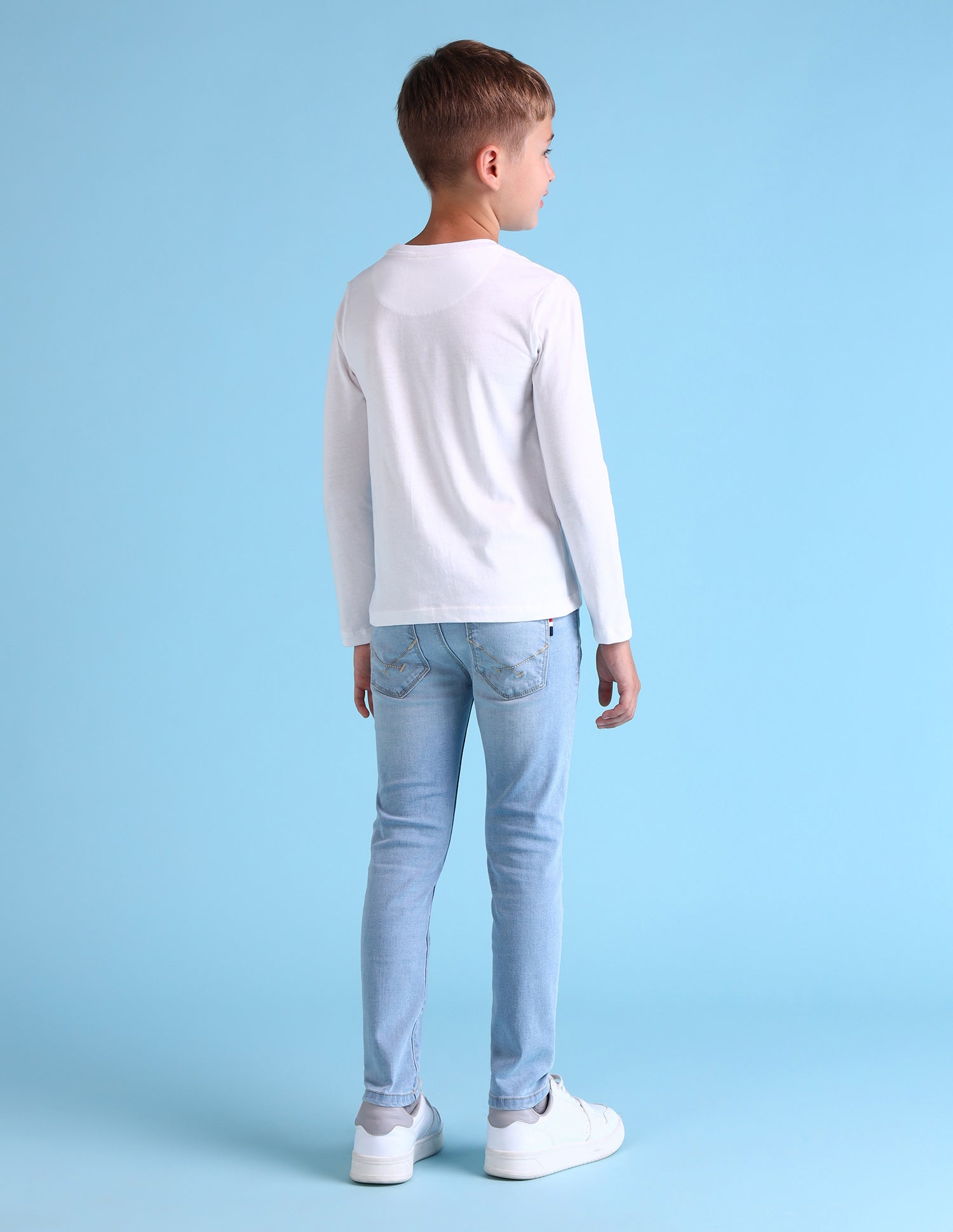 Boys Brand Printed T-Shirt White - U.S. POLO ASSN. | Large