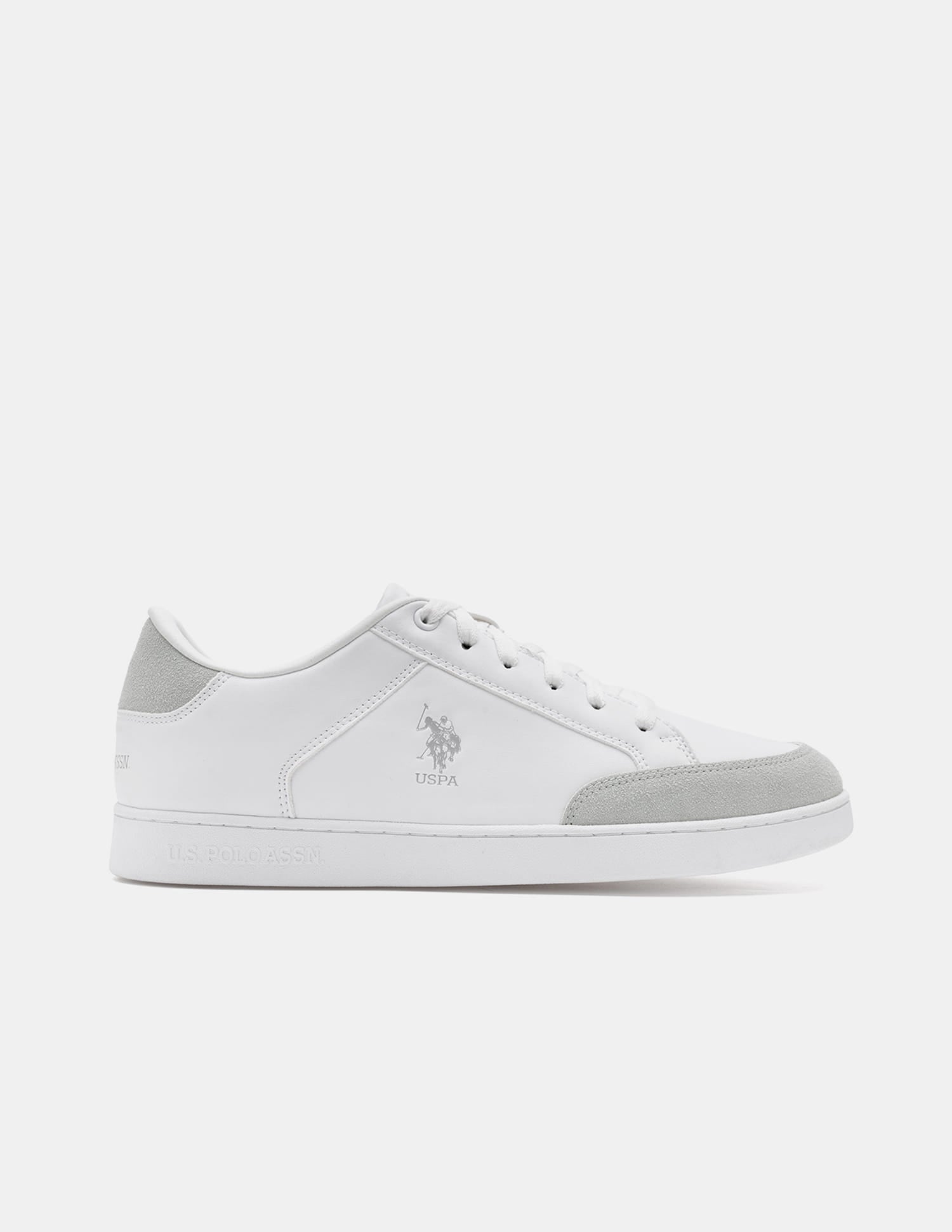 Men Vancer 2.0 Colourblocked Sneakers White - U.S. Polo Assn. India | Large