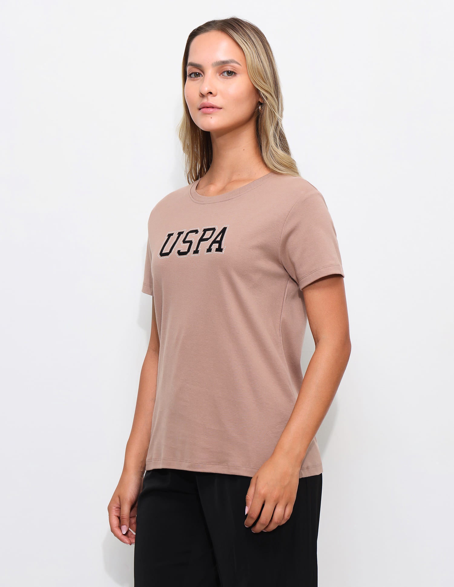 Brand Printed Regular Fit Polo Shirt Brown - U.S. Polo Assn. India | Large