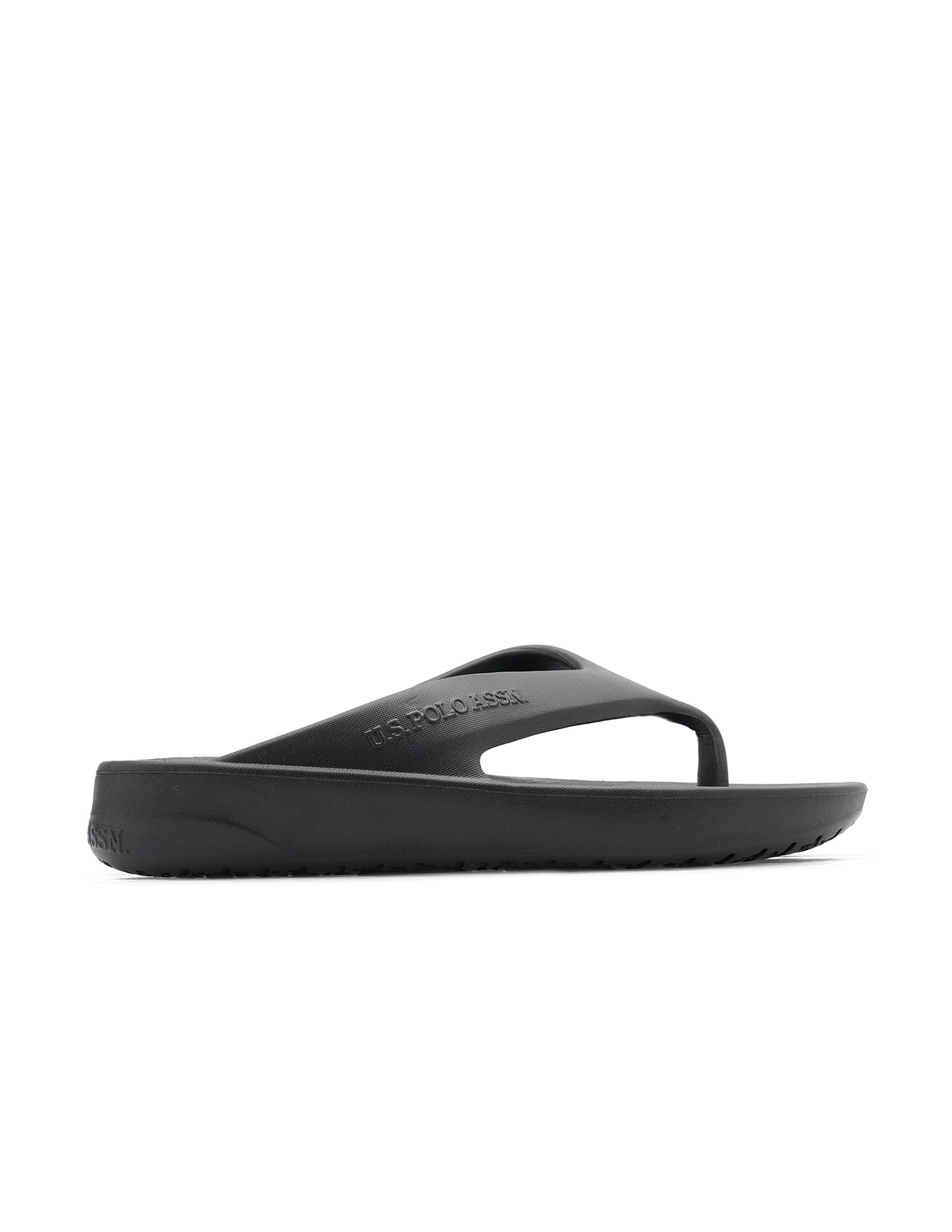 Men Axel Black Foam Walk Flip Flop Black - U.S. Polo Assn. India | Large