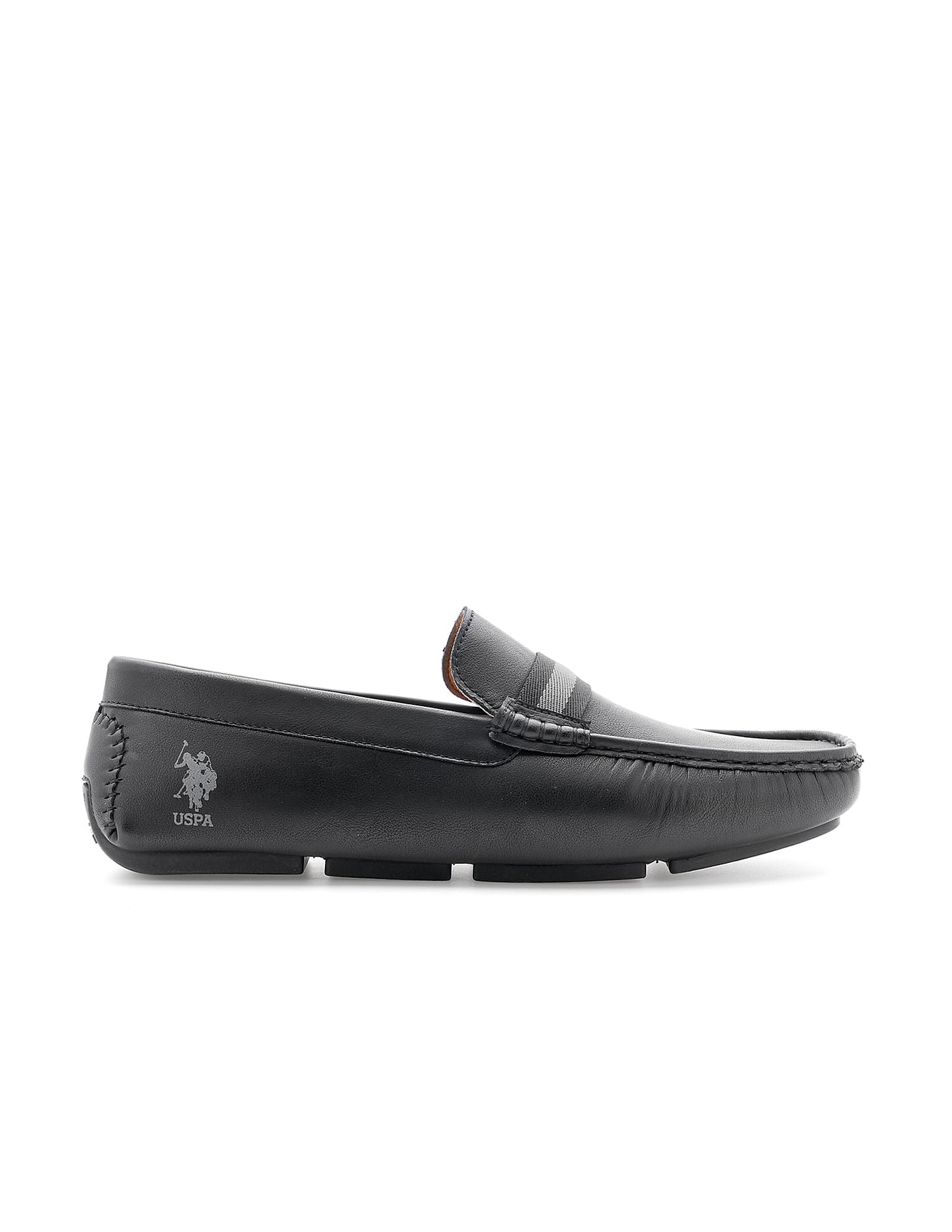 Men Bickford 5.0 Slip On Shoes Black - U.S. POLO ASSN. | Large