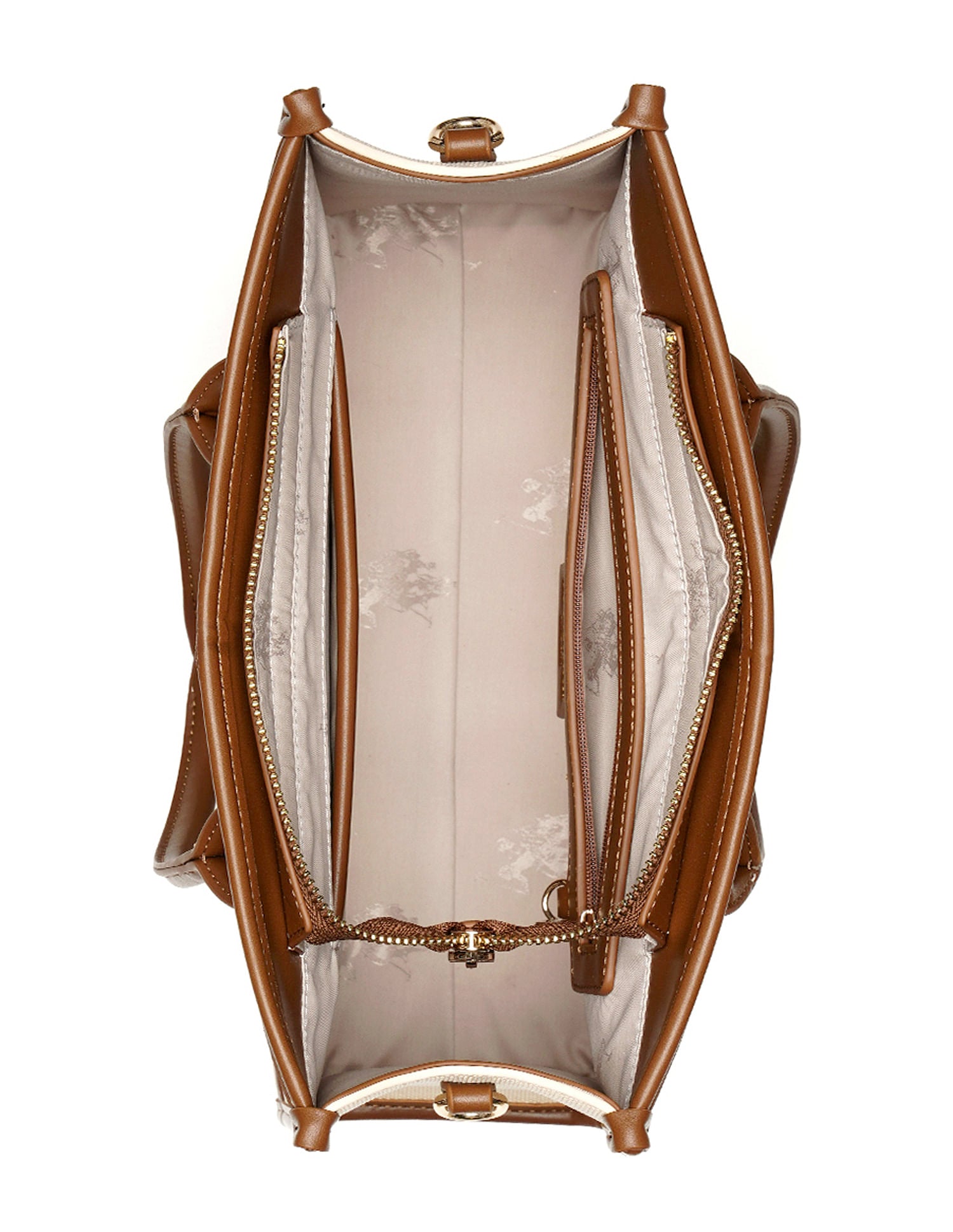 Cocco Monogram Tote Bag Off White - U.S. Polo Assn. India | Large