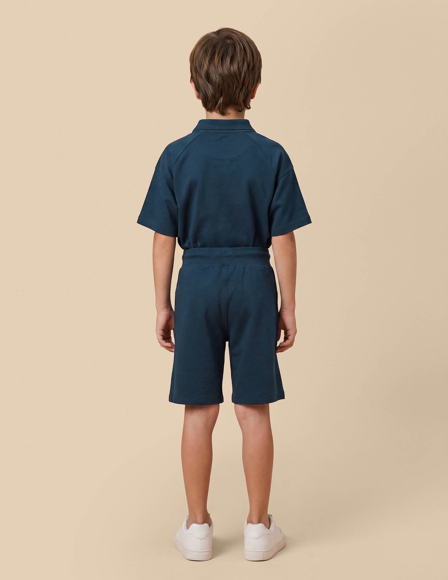 Mid Rise Regular Fit Shorts Dark Blue - U.S. Polo Assn. India | Large