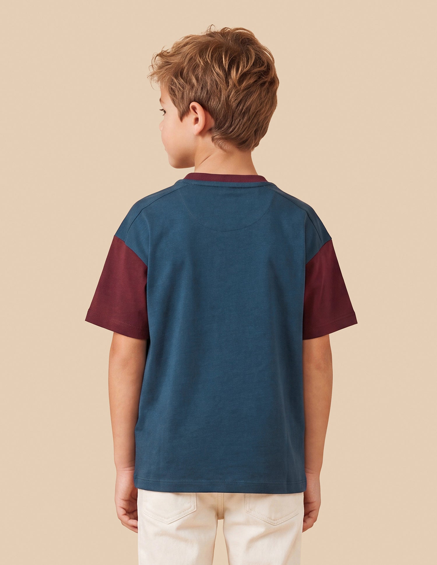 Graphic Brand Printed Oversized Fit T-Shirt Navy - U.S. Polo Assn. India | Large