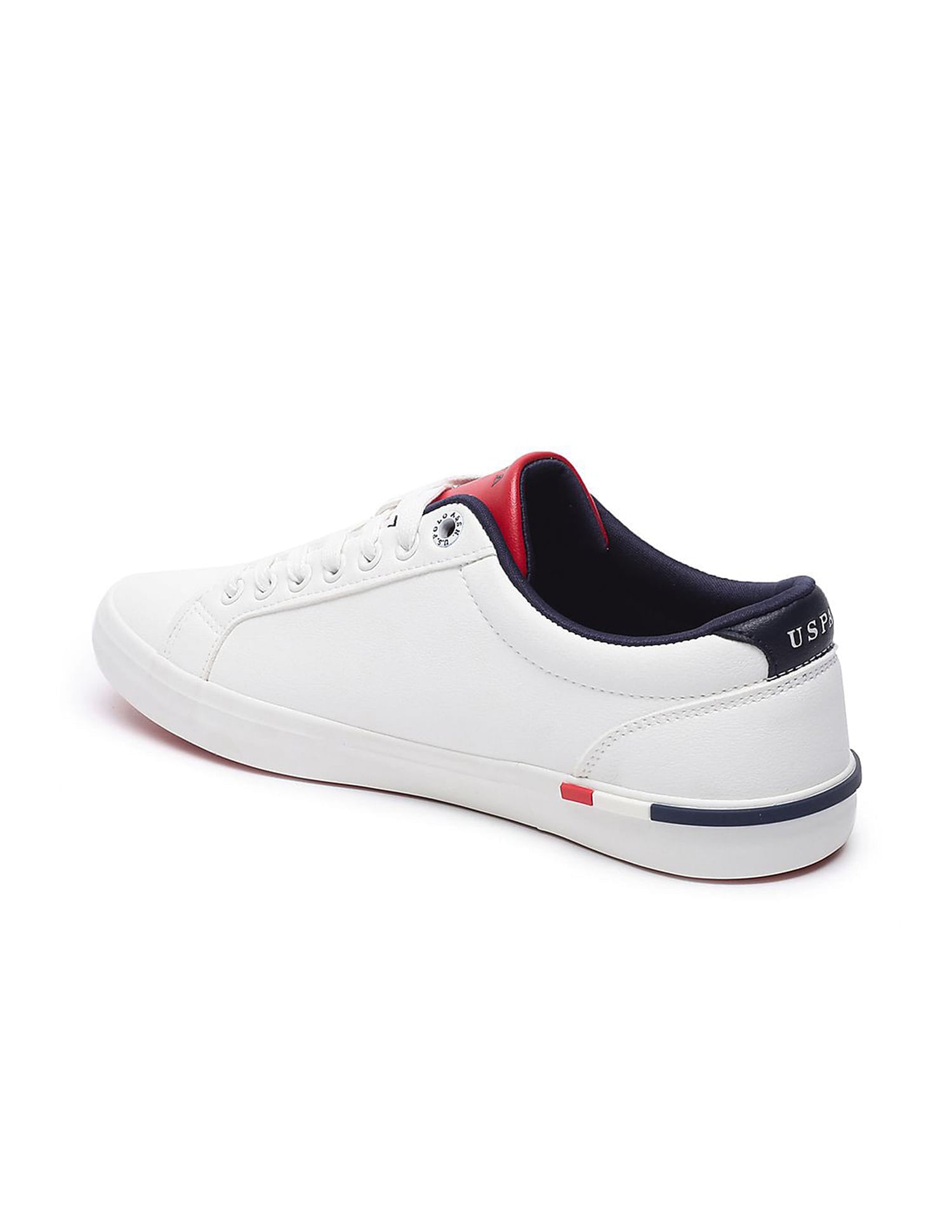 Men Round Toe Anton 4.0 Sneakers Off White - U.S. Polo Assn. India | Large