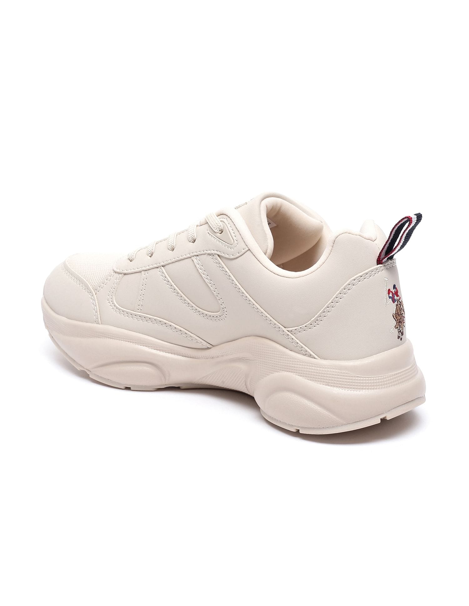 Women Sage 4.0 Lace Up Sneakers Nude - U.S. Polo Assn. India | Large