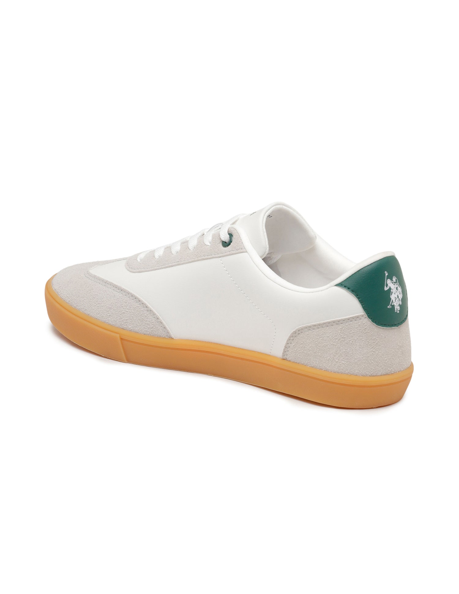 Men Colourblocked Hamet Sneakers Off White - U.S. Polo Assn. India | Large