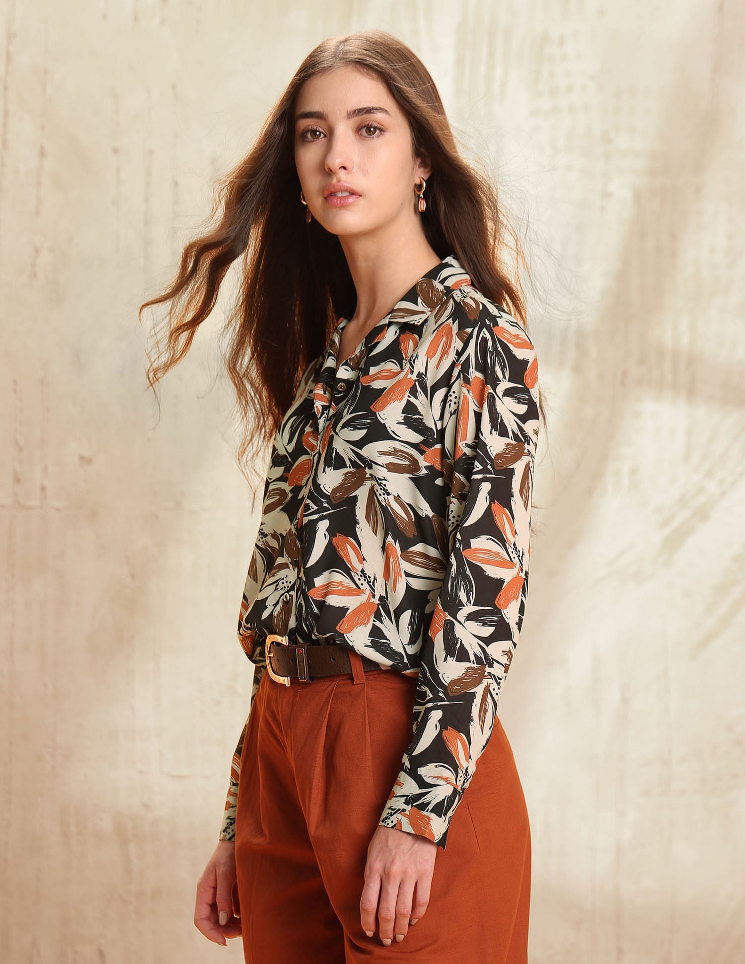 Regular Fit Floral Printed Shirt Multi-colour - U.S. POLO ASSN. | Large