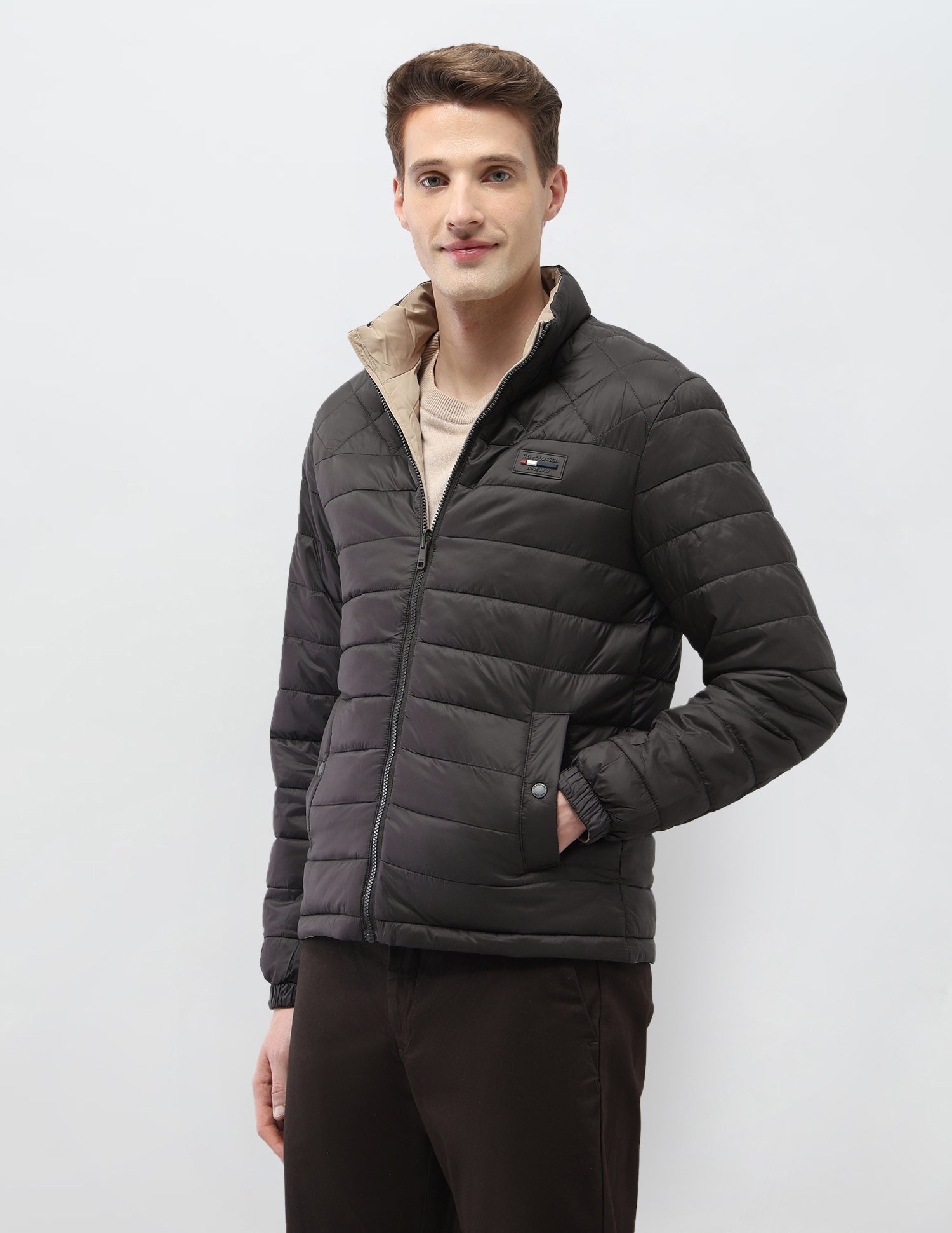 Reversible Puffer Jacket Choco - U.S. Polo Assn. India | Large