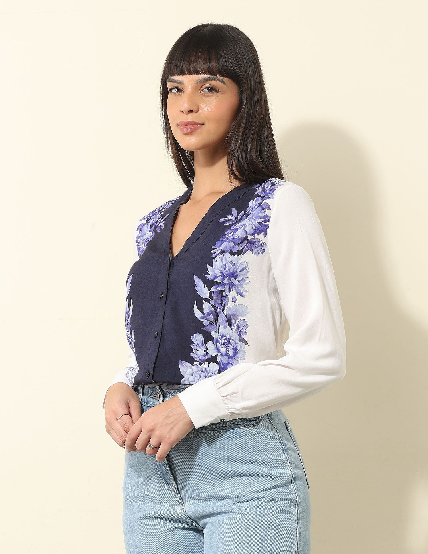 Floral Printed Top Multi-colour - U.S. POLO ASSN. | Large