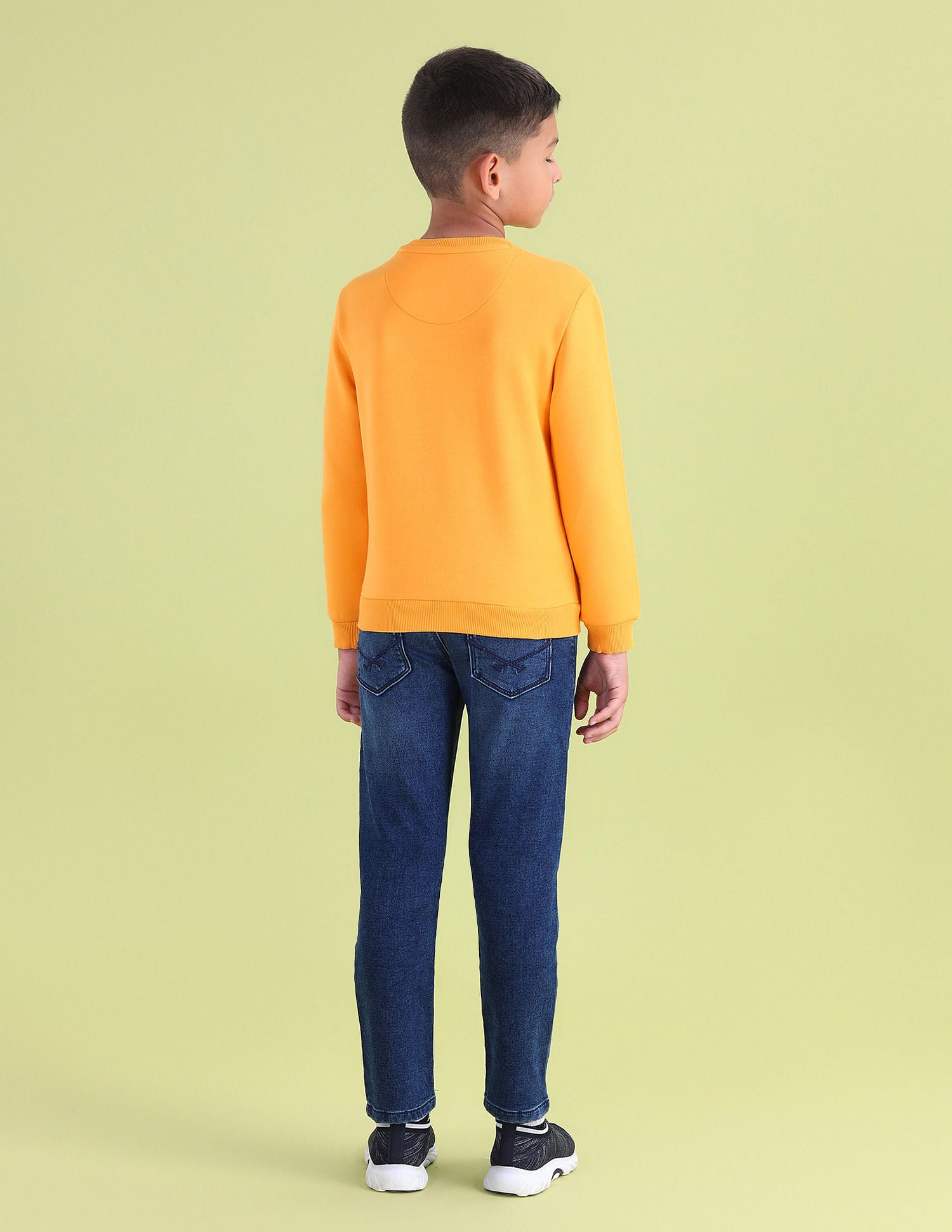 Boys Brand Embroidered Sweatshirt Tawny Port - U.S. POLO ASSN. | Large