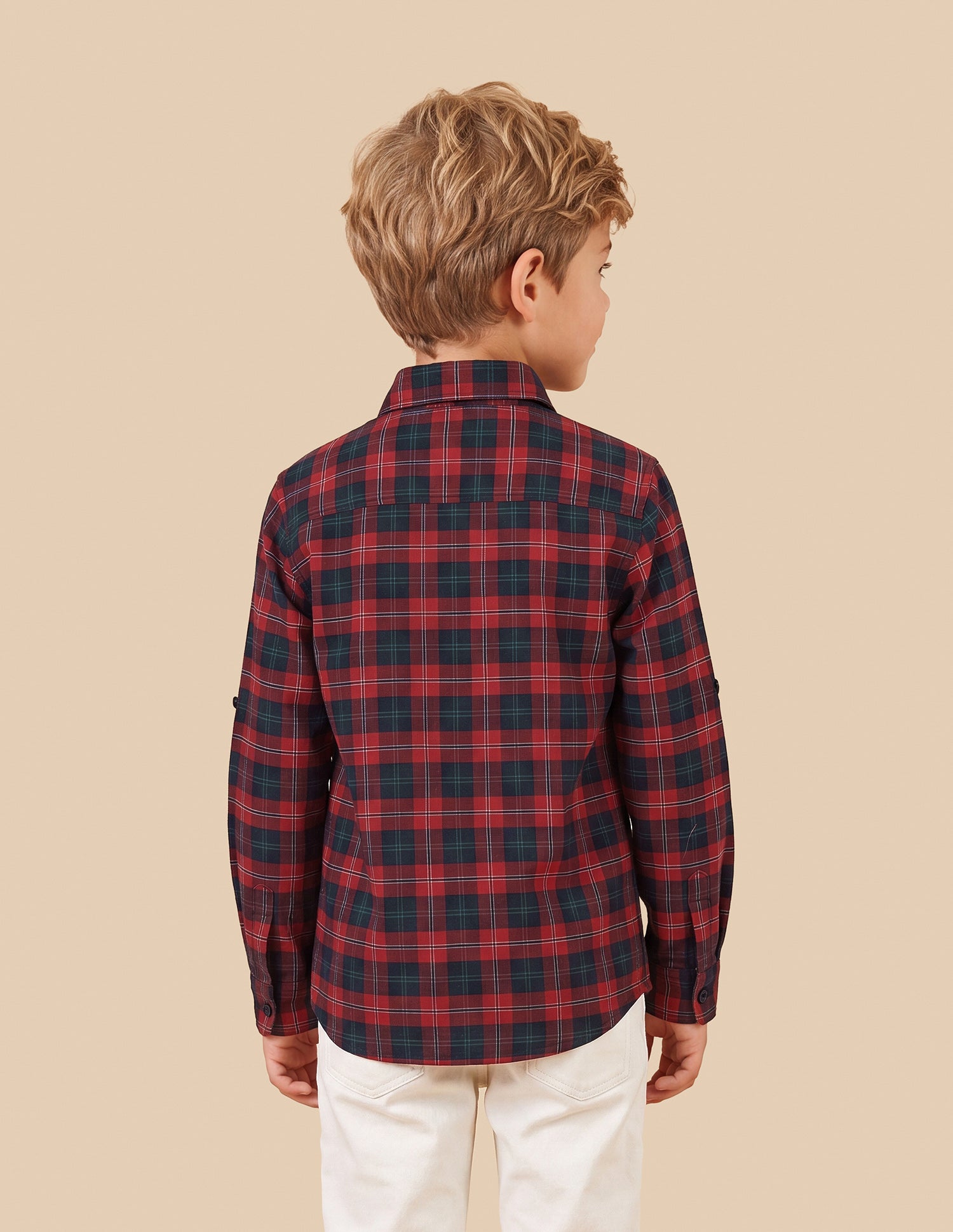 Plaid Checked Regular Fit Shirt Red - U.S. Polo Assn. India | Large