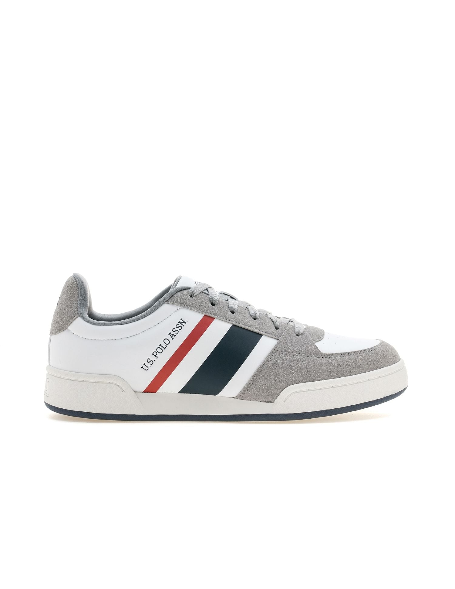 Men Roger Colourblocked Sneakers White - U.S. POLO ASSN. | Large