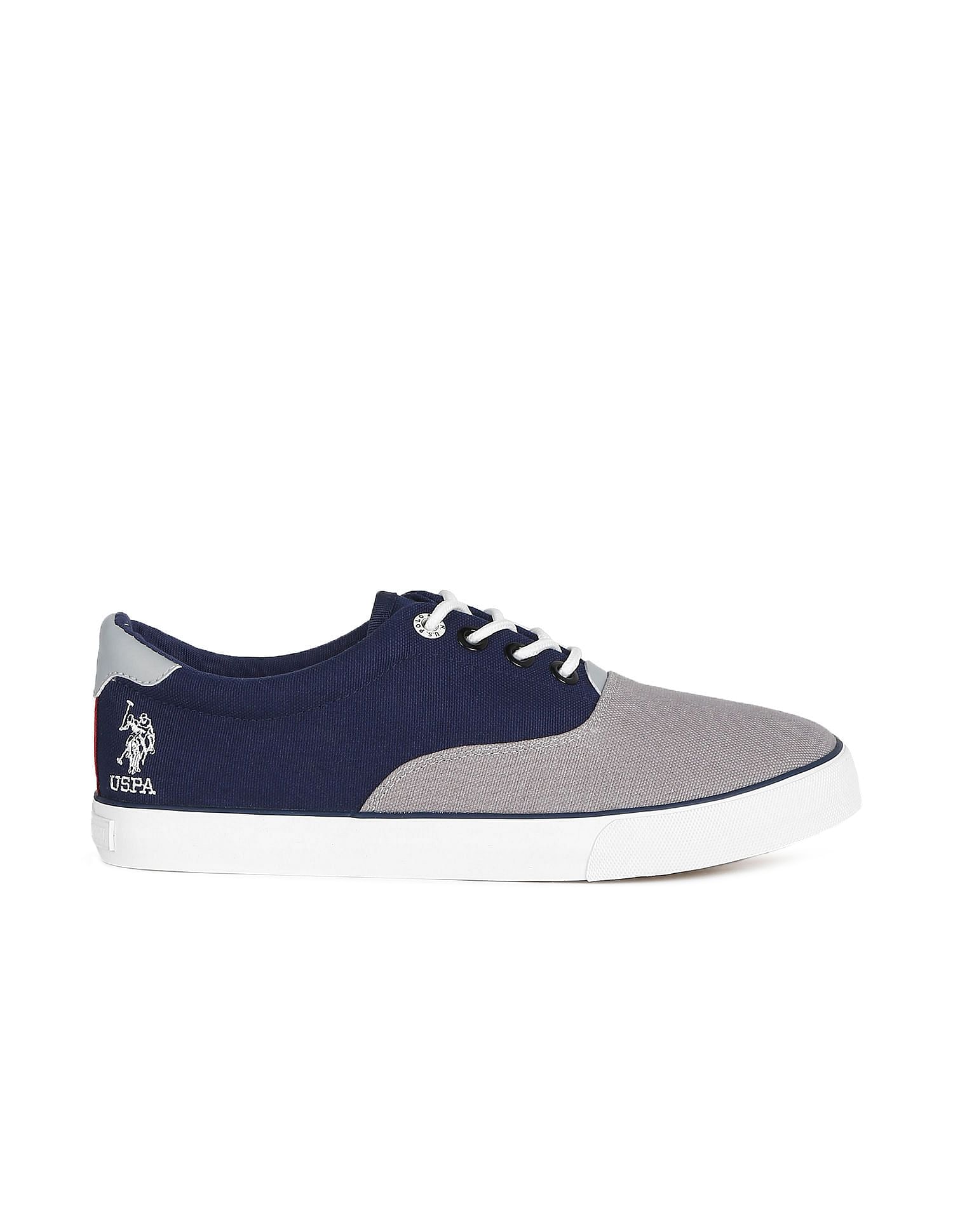 Canvas Lace Up Brentt 2.0 Sneakers Navy - U.S. Polo Assn. India | Large