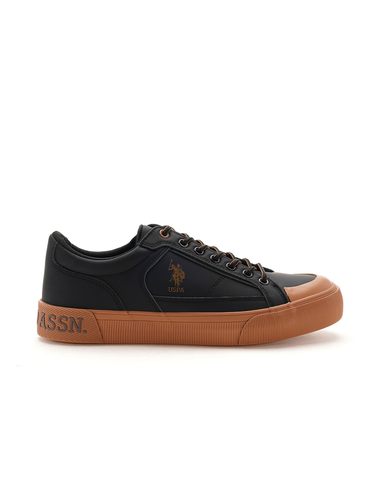 Men Colour Block Ruben Sneakers Black - U.S. Polo Assn. India | Large