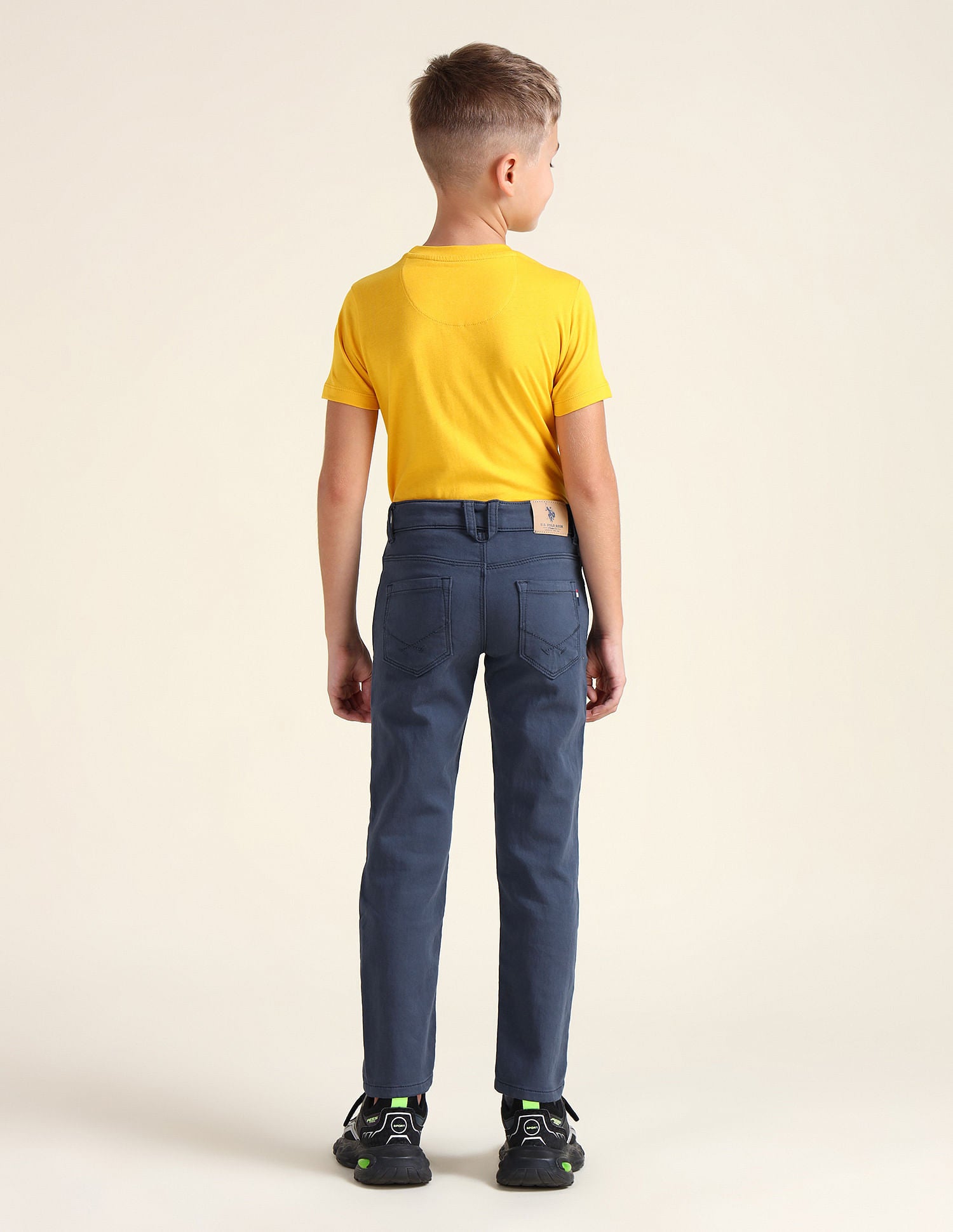 Slim Fit Dark Washed Jeans Denim Blue - U.S. POLO ASSN. | Large