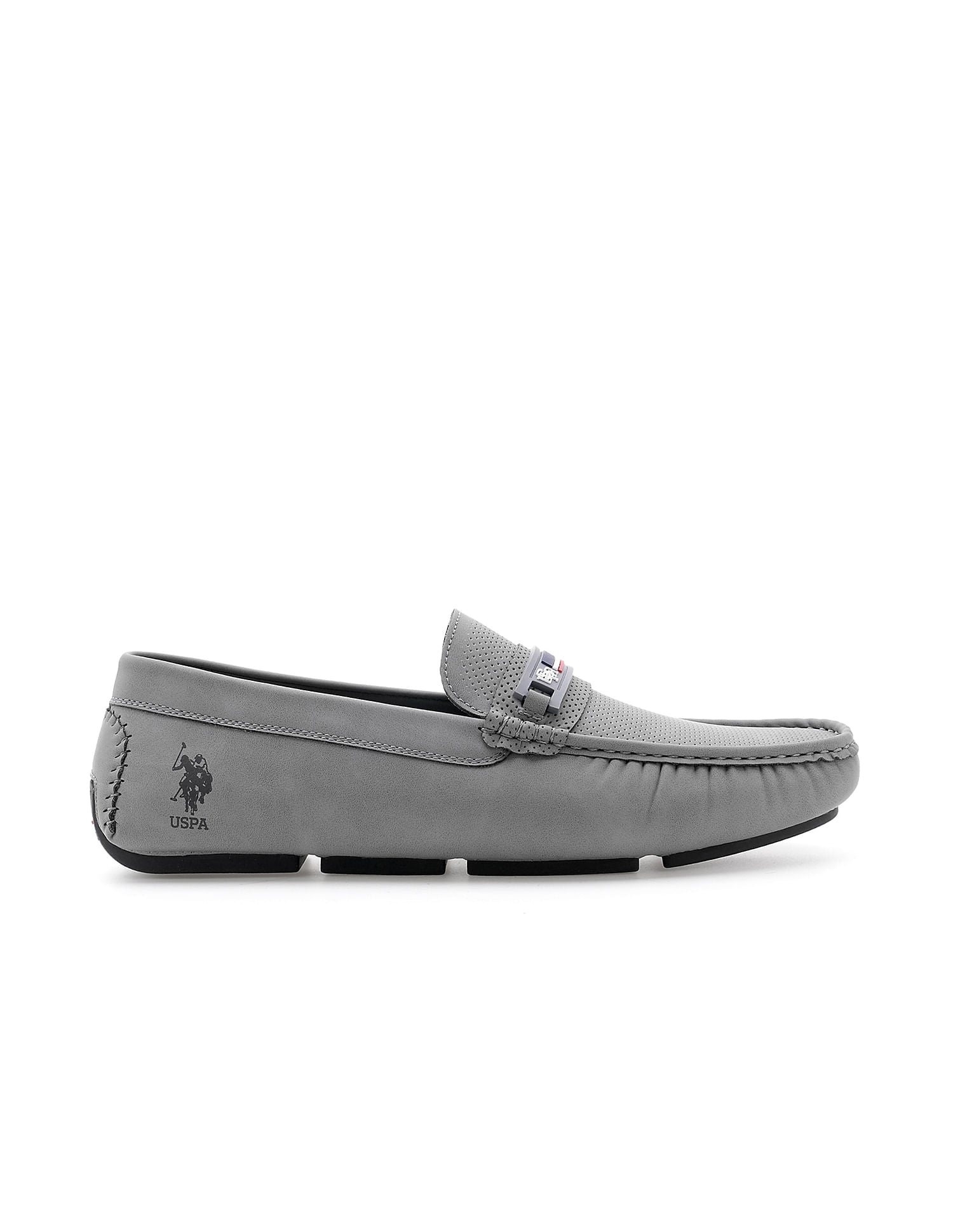 Men Barnes 4.0 Slip On Shoes Grey - U.S. POLO ASSN. | Large
