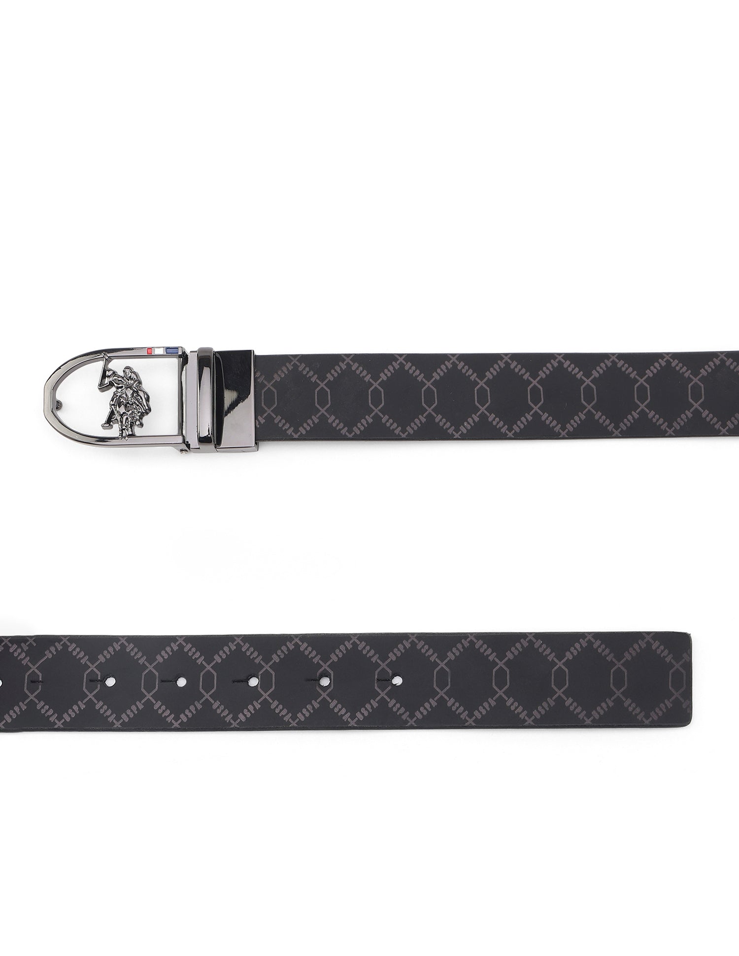 Alaric Geometric Reversible Belt Multi2 - U.S. Polo Assn. India | Large