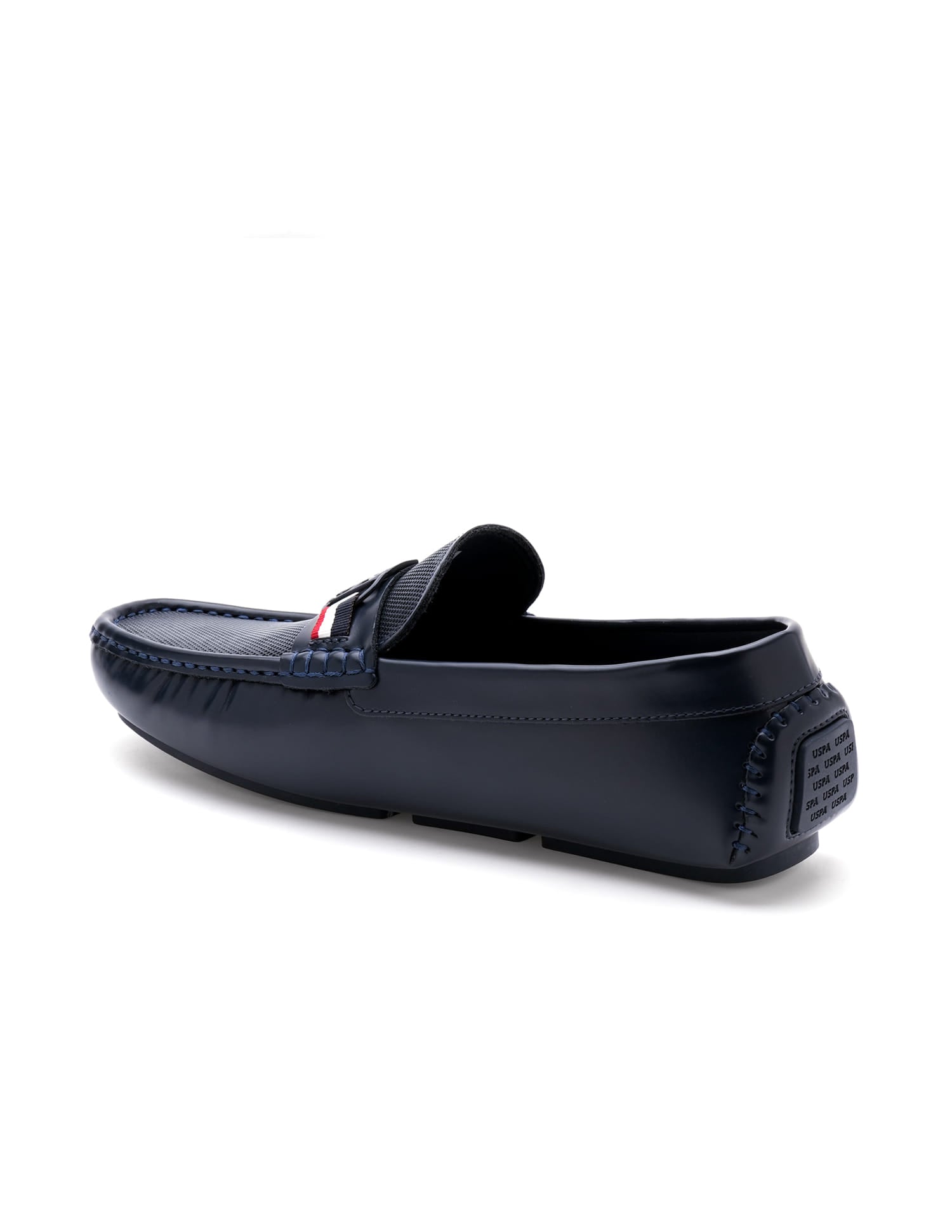 Men Anton Textured Loafer Navy - U.S. Polo Assn. India | Large