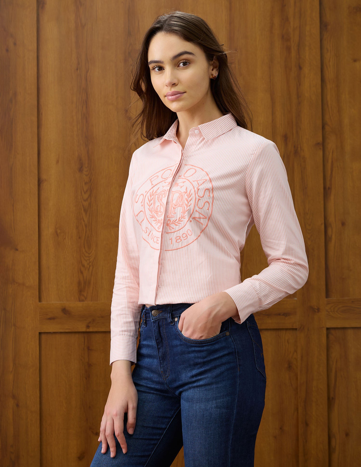 Brand Embroidered Shirt Multi-colour - U.S. POLO ASSN. | Large