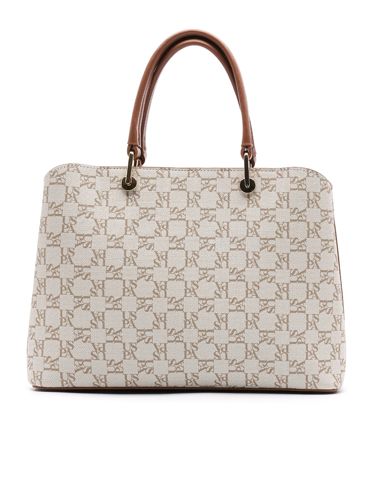 Zoe Monogram Hangbag Off White - U.S. POLO ASSN. | Large