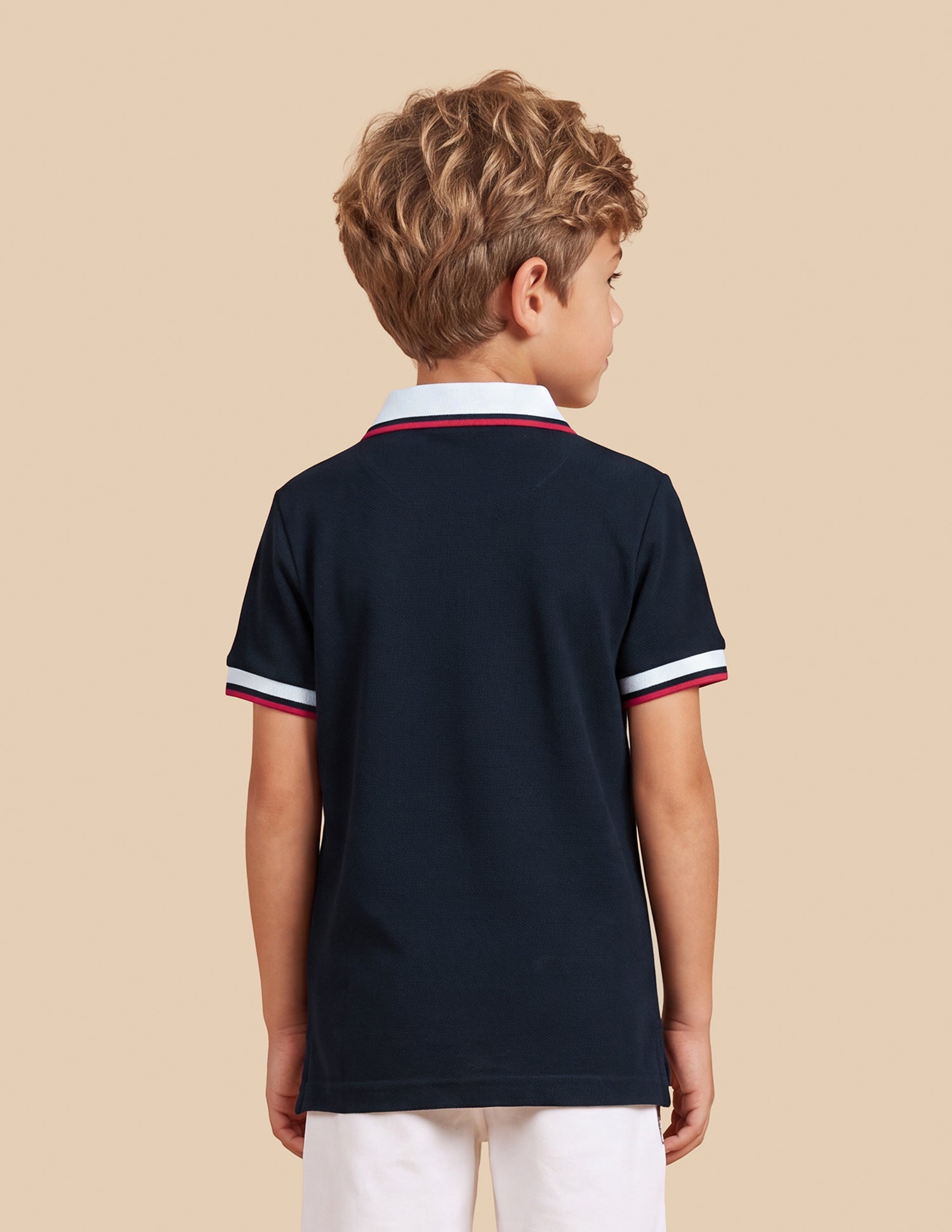 Solid Regular Fit Polo Shirt Navy - U.S. Polo Assn. India | Large