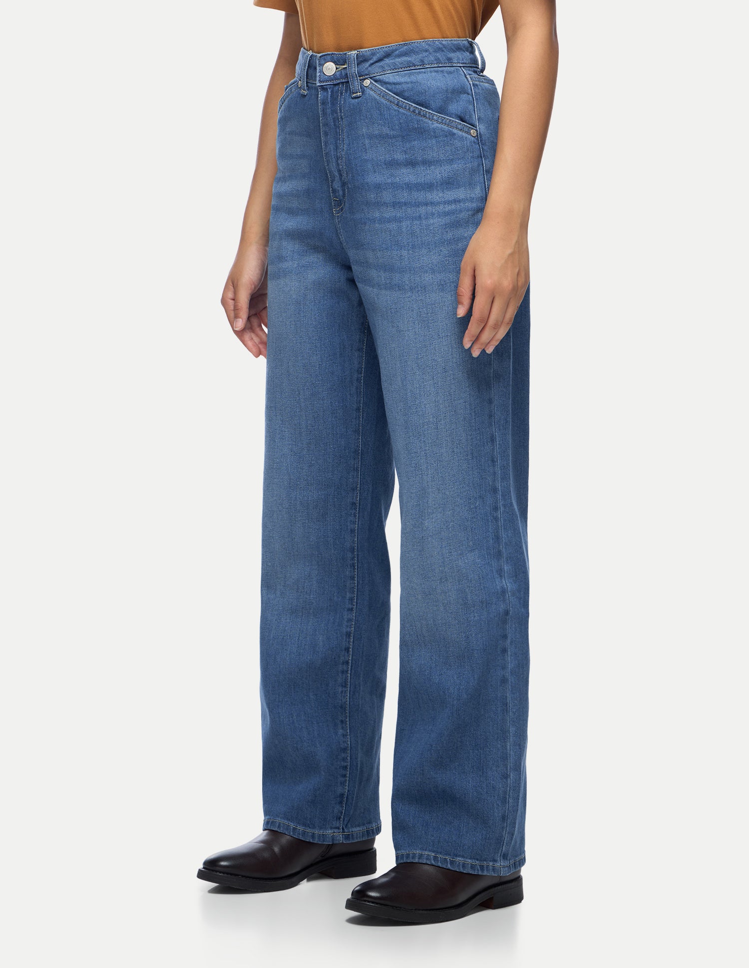 Straight Fit Blue Jeans Blue - U.S. Polo Assn. India | Large