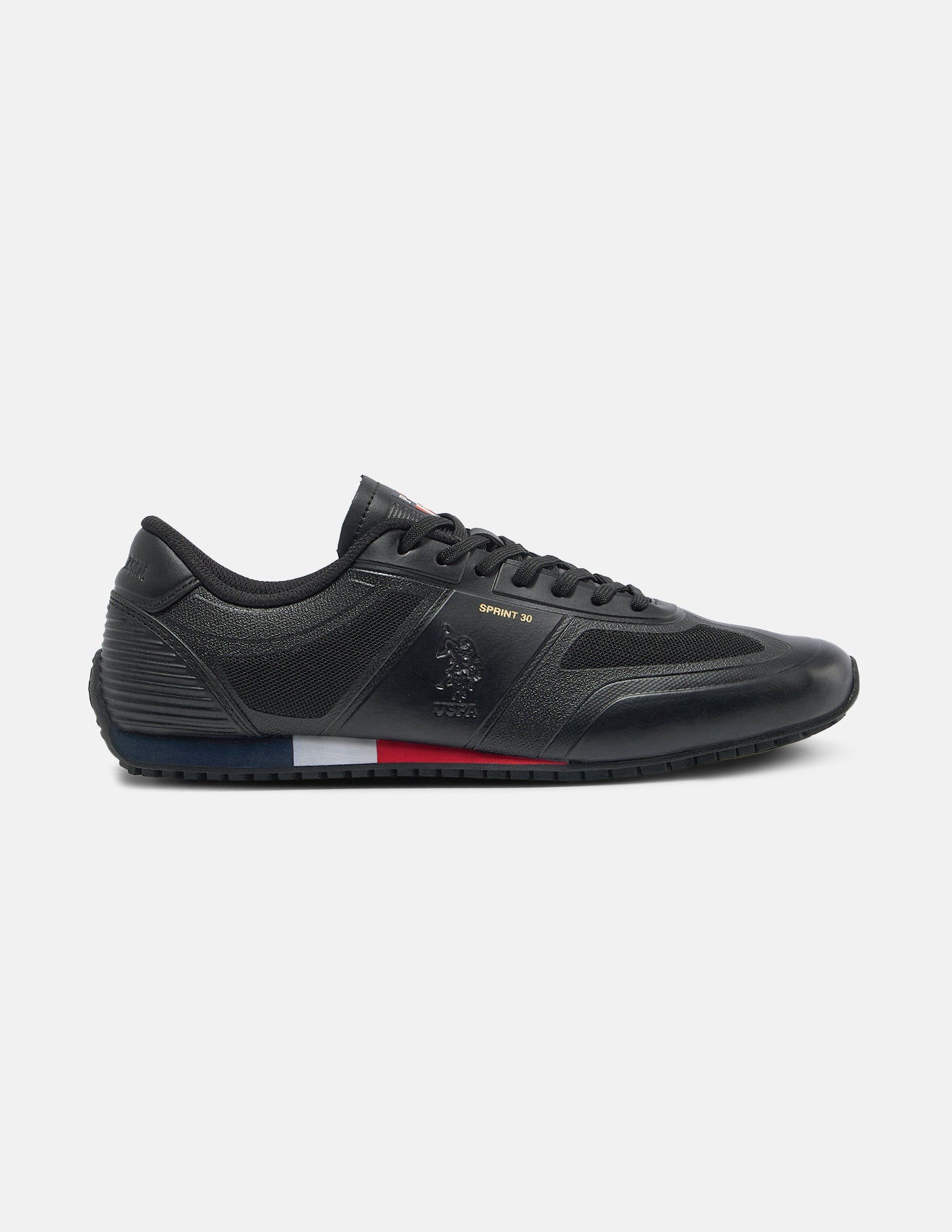 Sprint 30 Lace-Ups Sneakers Black - U.S. Polo Assn. India | Large
